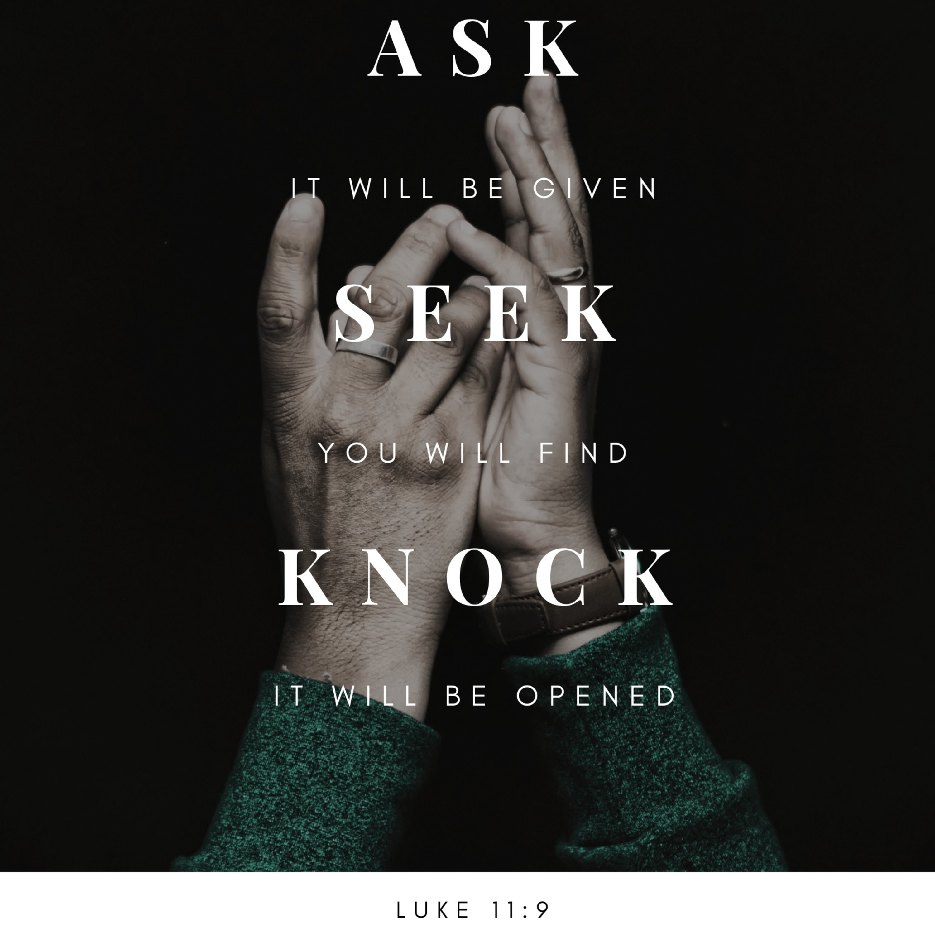Ask. Seek. Knock. episode artwork