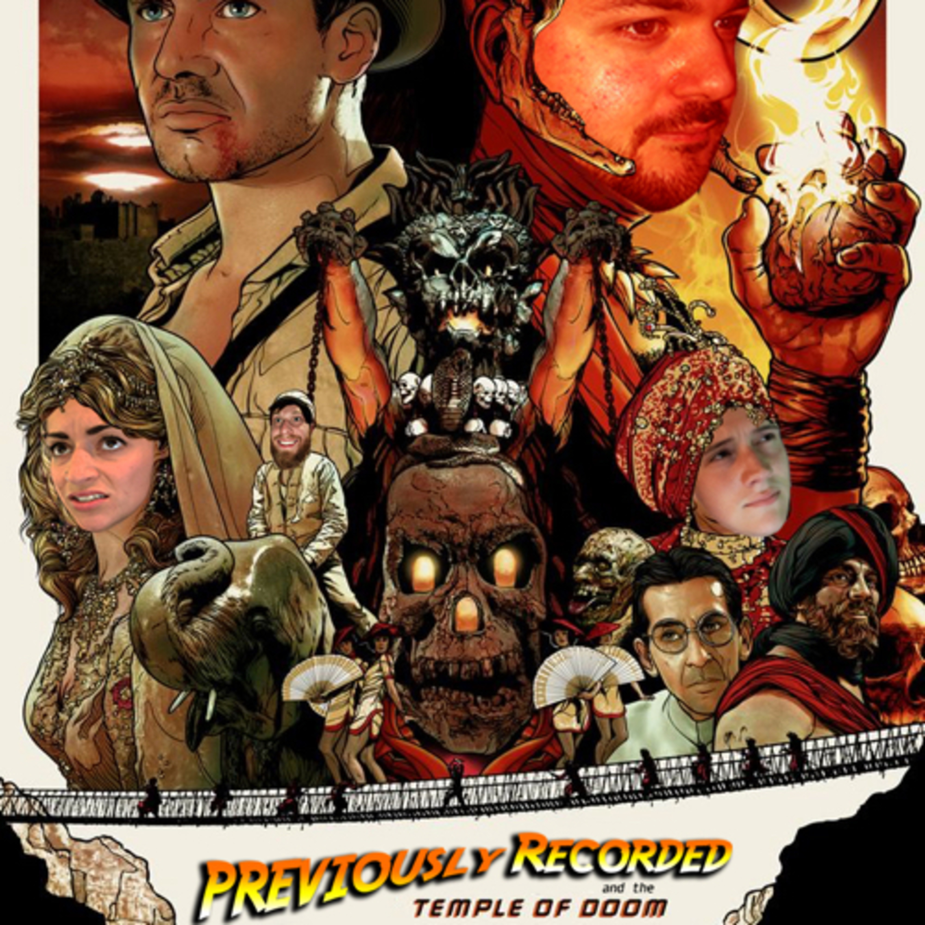 Indiana Jones and the Temple of Doom (w/ Audra) episode artwork