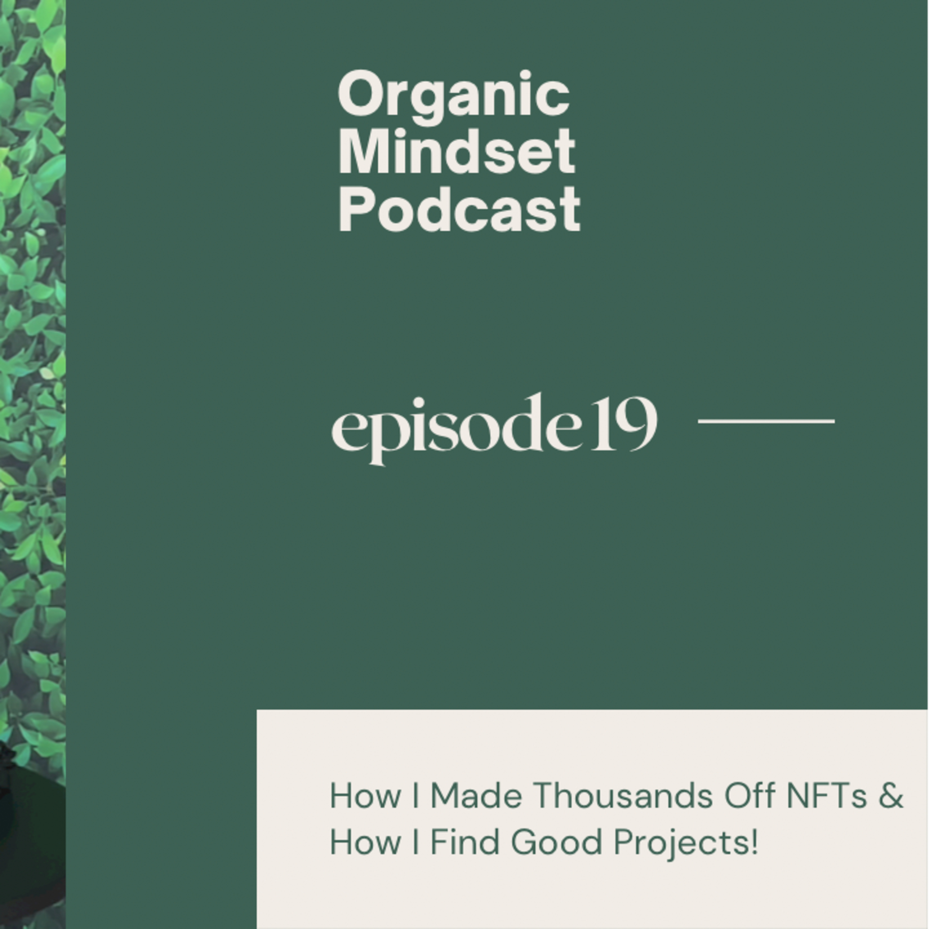 How I Made Thousands Off NFTs & How I Find Good Projects! episode artwork