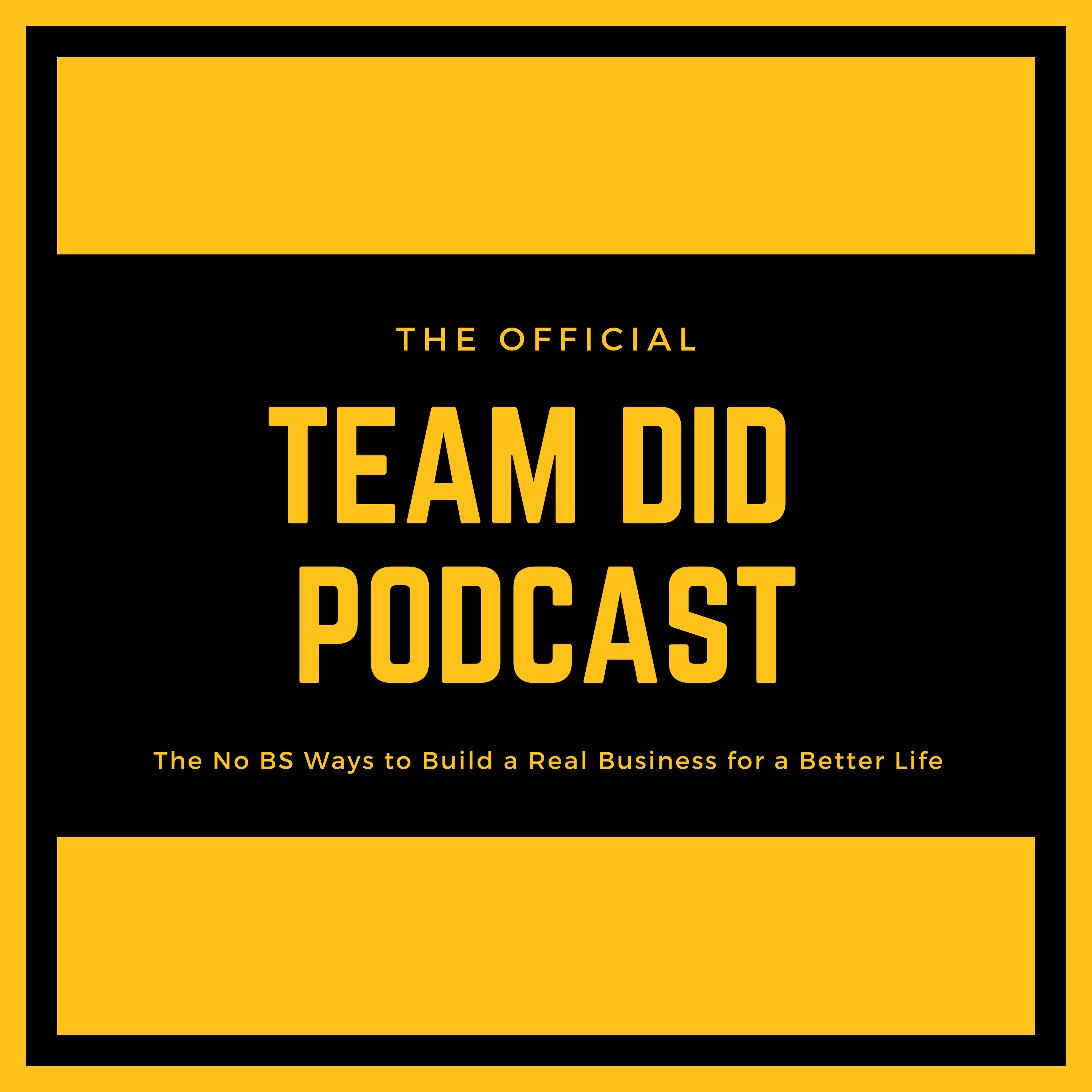 Welcome to the Official Team Did Podcast!
