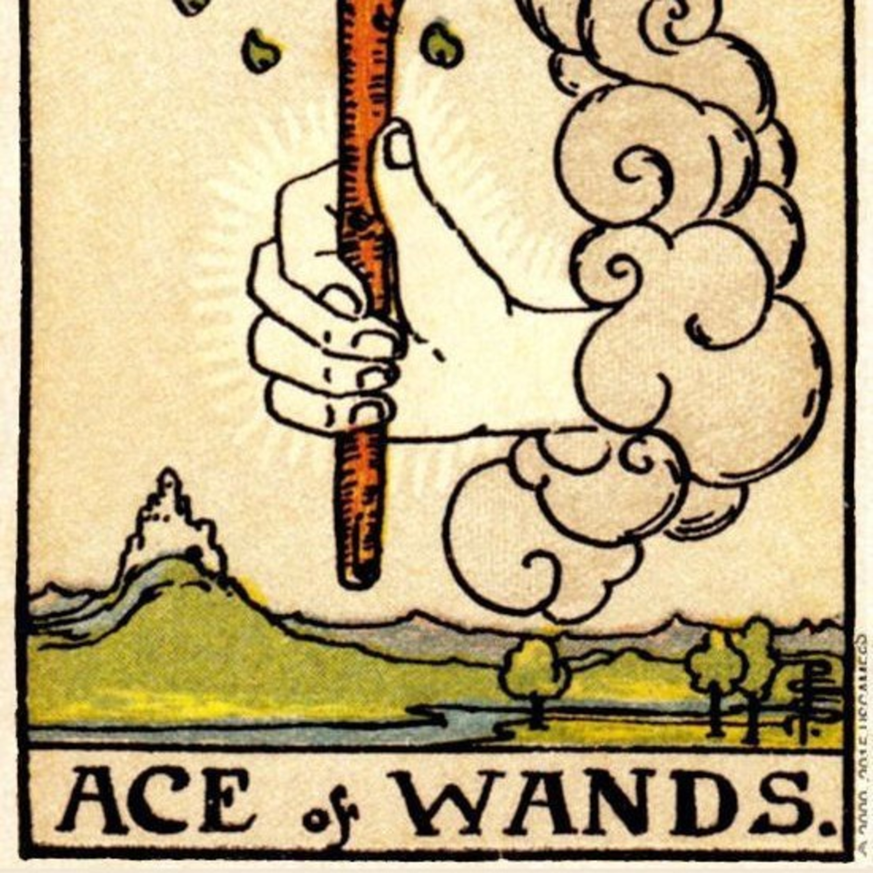 S2E1: Ace of Wands (the divine idea & coming to terms with death to live) episode artwork
