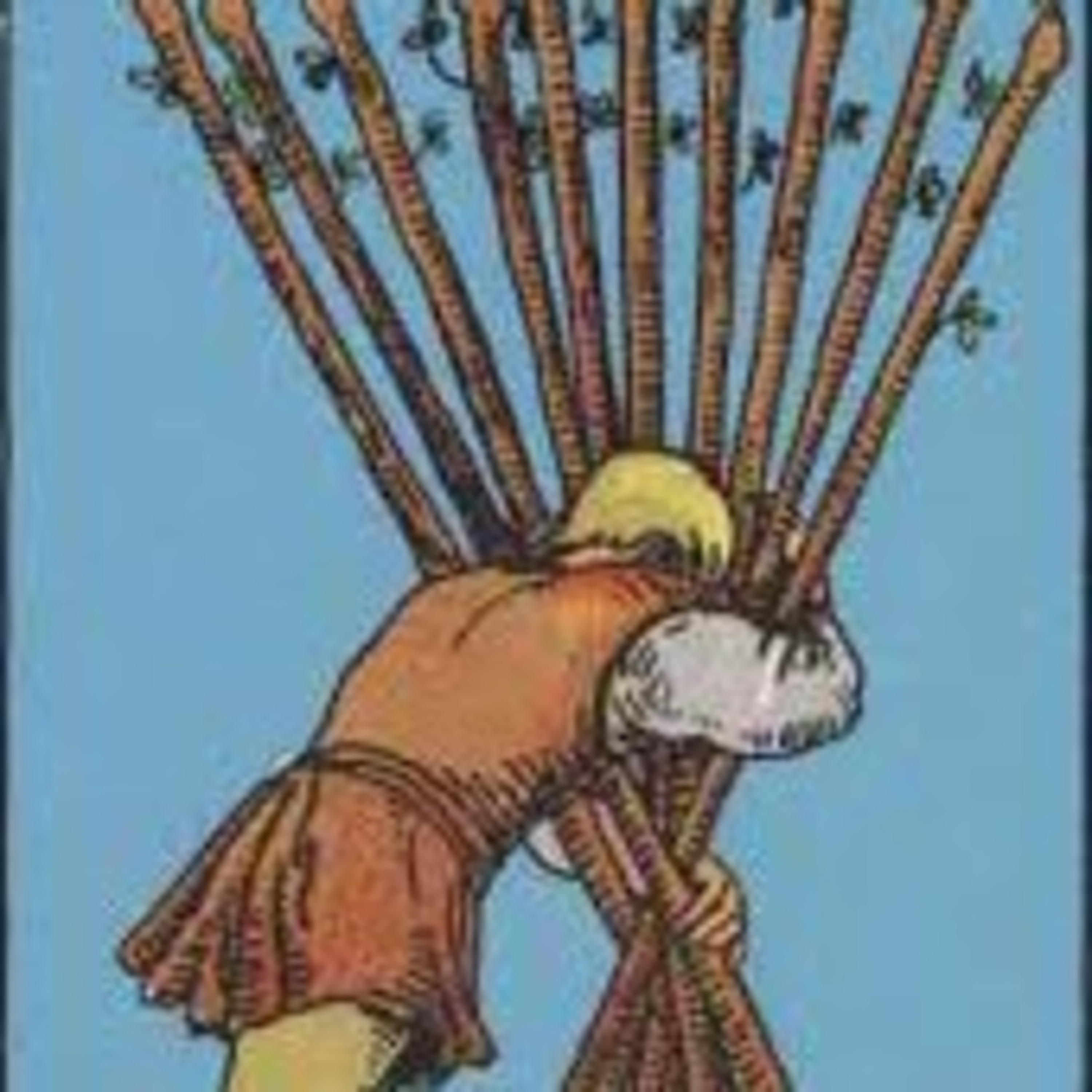 S2E23: 10 of Wands (the heaviest hidden burdens of the soul & trauma building strength from within) episode artwork