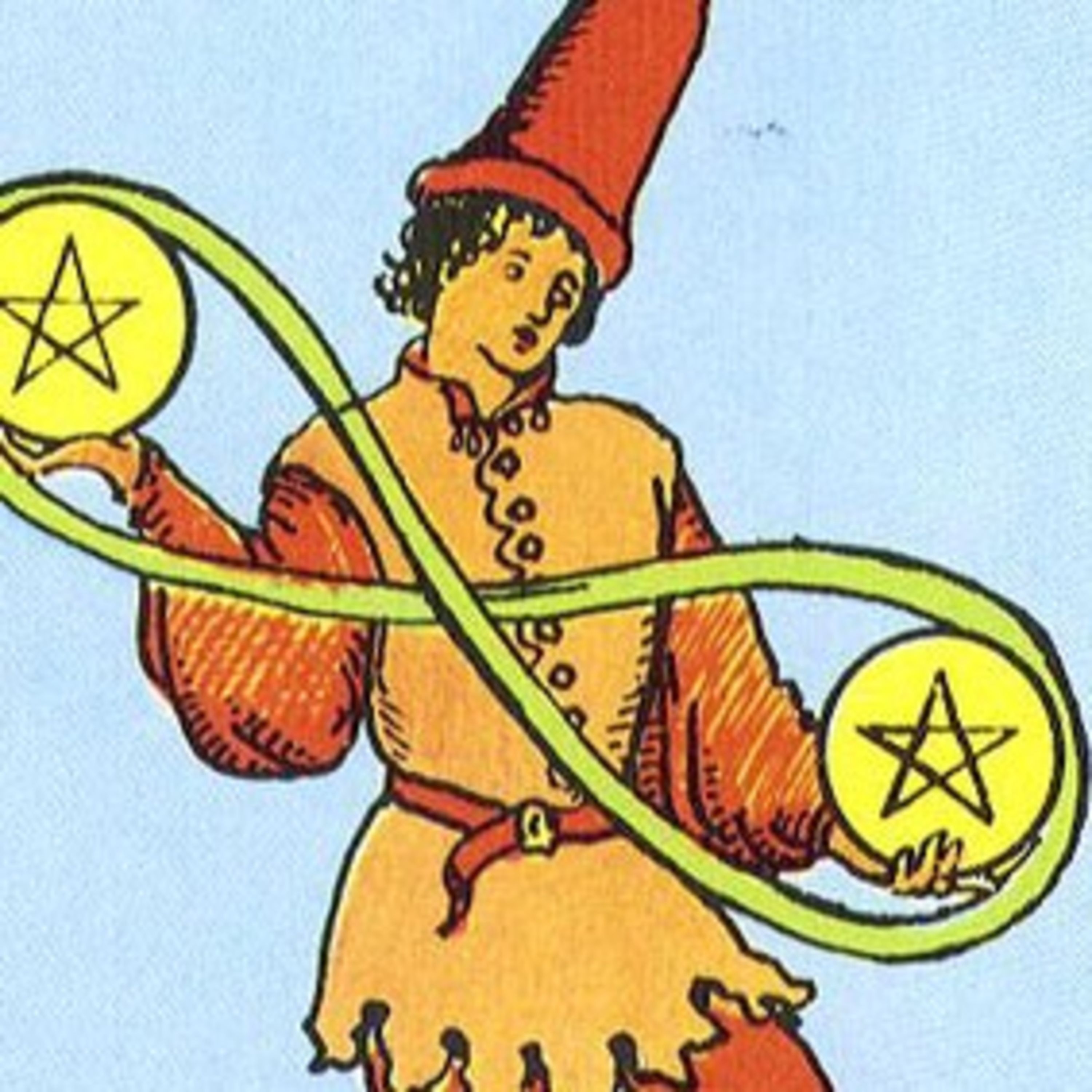 S2E30: 2 of Pentacles (to take the bad with the good & the healthy balance of polarity in your life) episode artwork