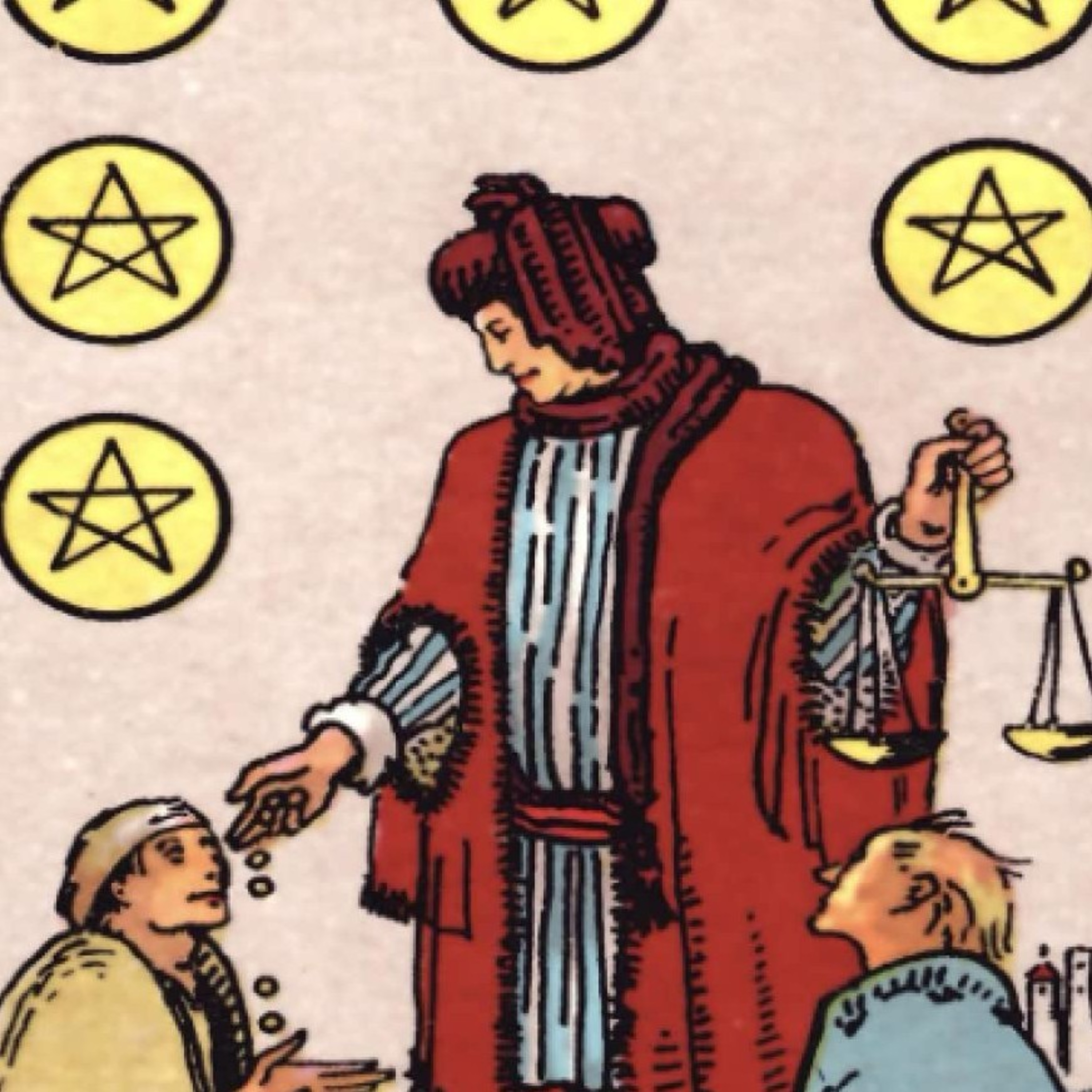 S3E6:6 of Pentacles (divine assistance granted in spiritual confusion & poverty)  episode artwork