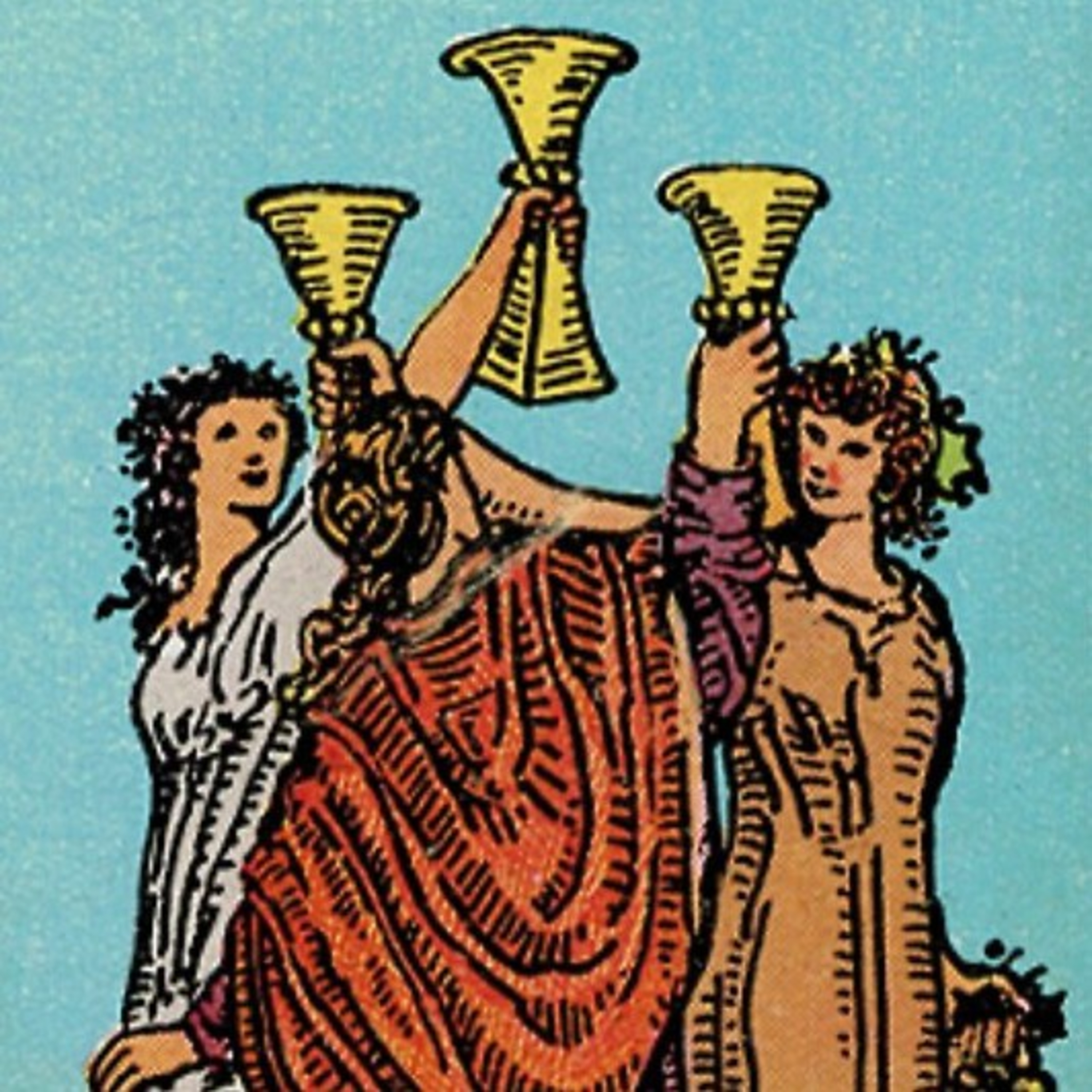 S3E22: 3 Of Cups (the celebration of your present life, circumstances & emotional state) episode artwork