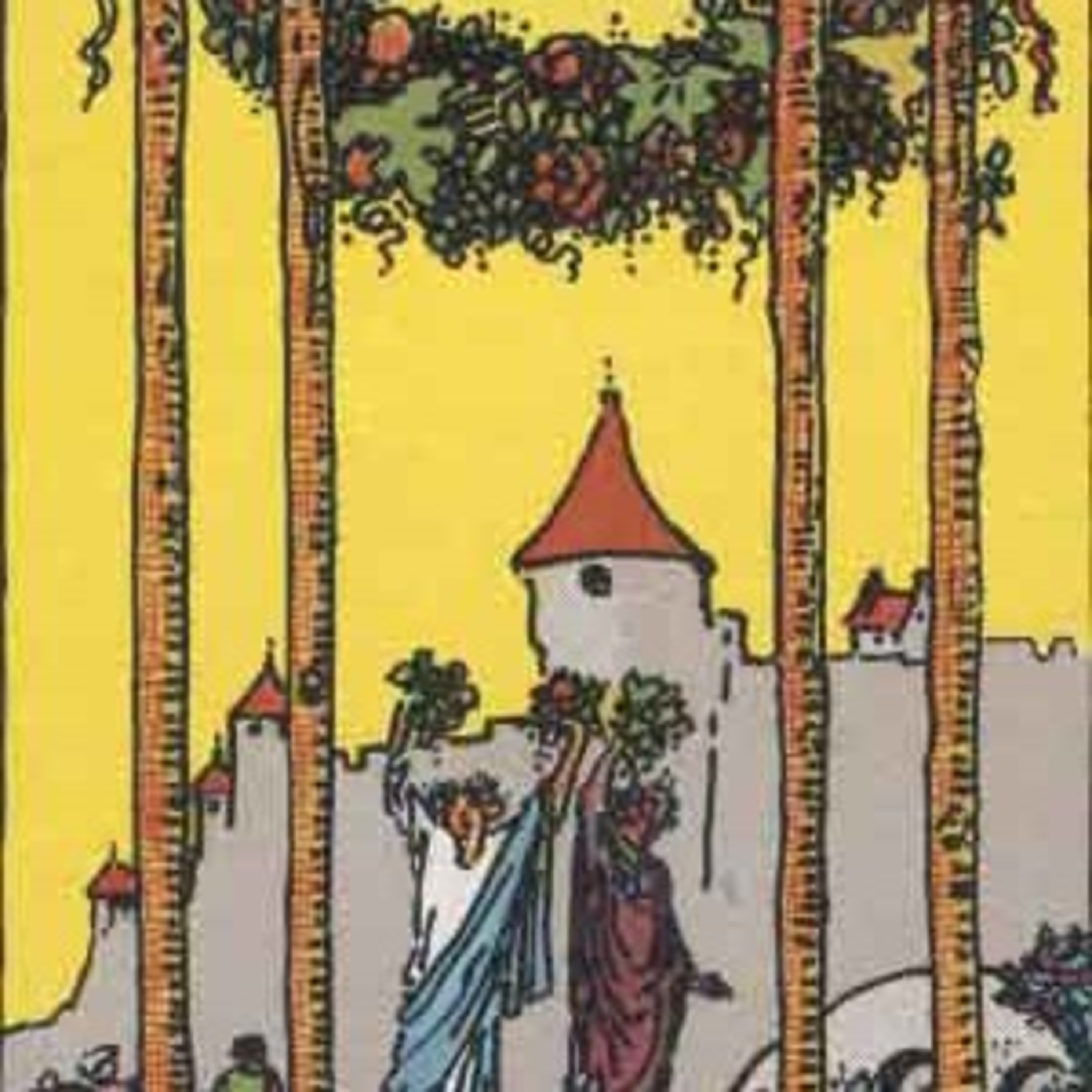 S4E4: Four of Wands (positivity; the powerhouse behind manifestation) episode artwork