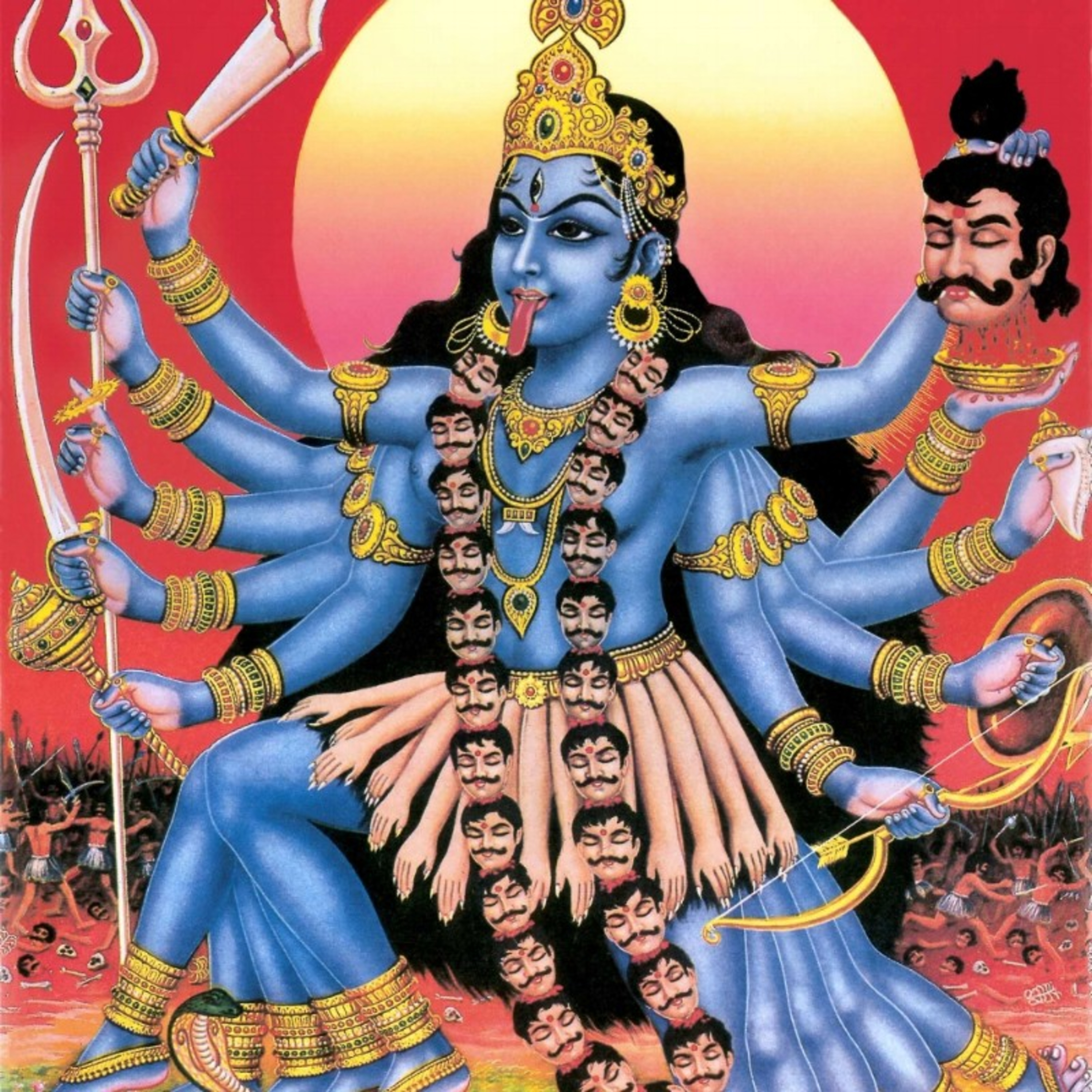 Goddess Kali Channeled (death to matrix self, leader & purpose auditions, parasite purge) episode artwork