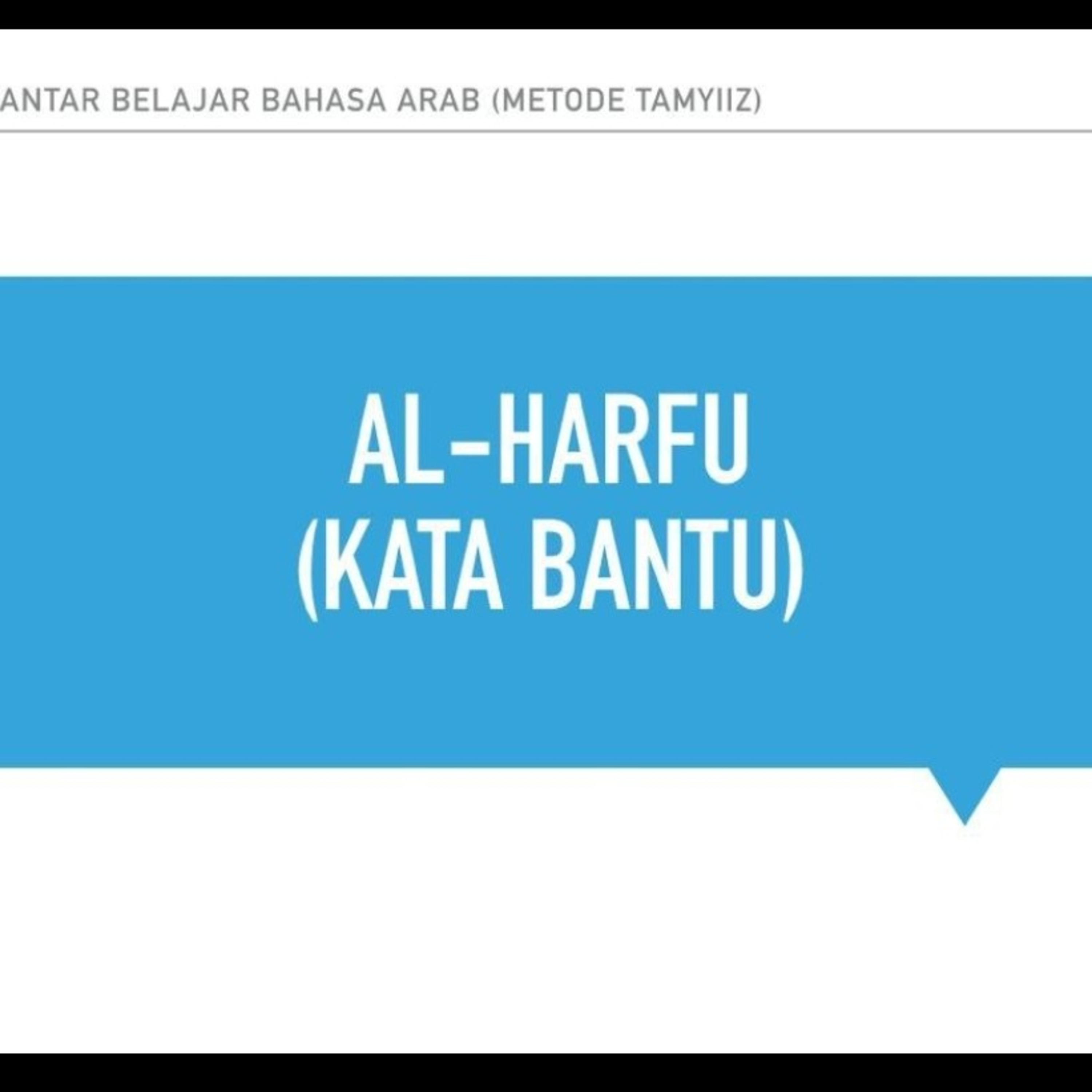 Belajar Bahasa Arab Dasar untuk Pemula