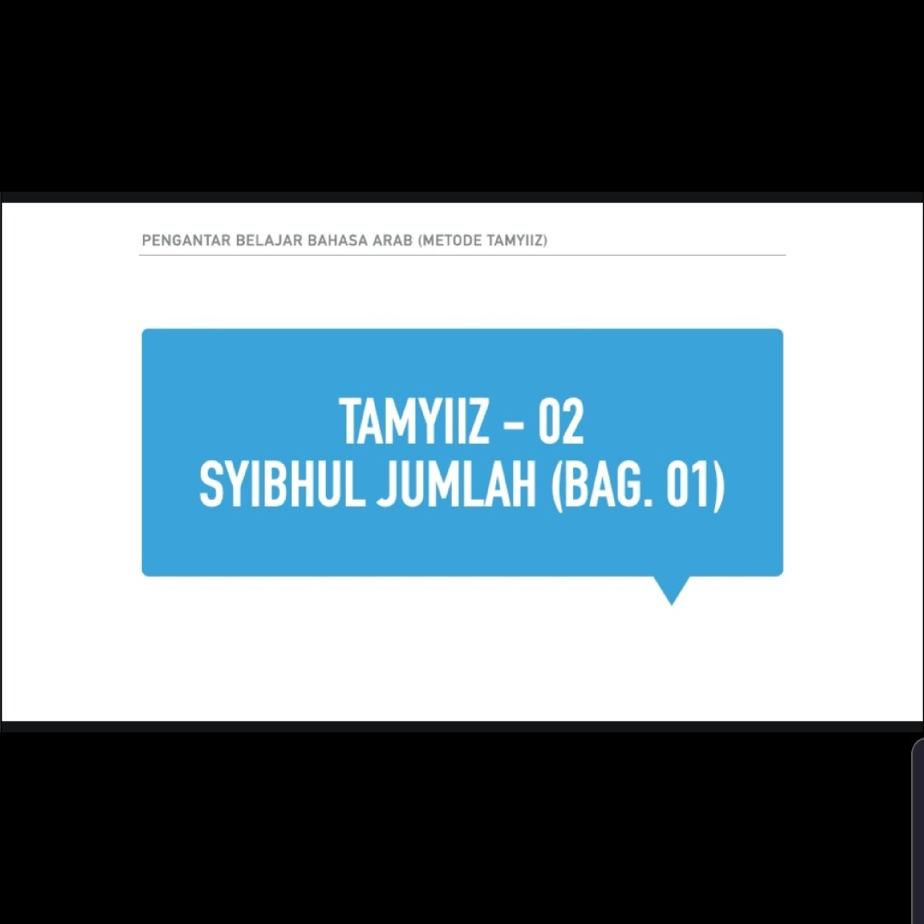 Belajar Bahasa Arab Dasar untuk Pemula