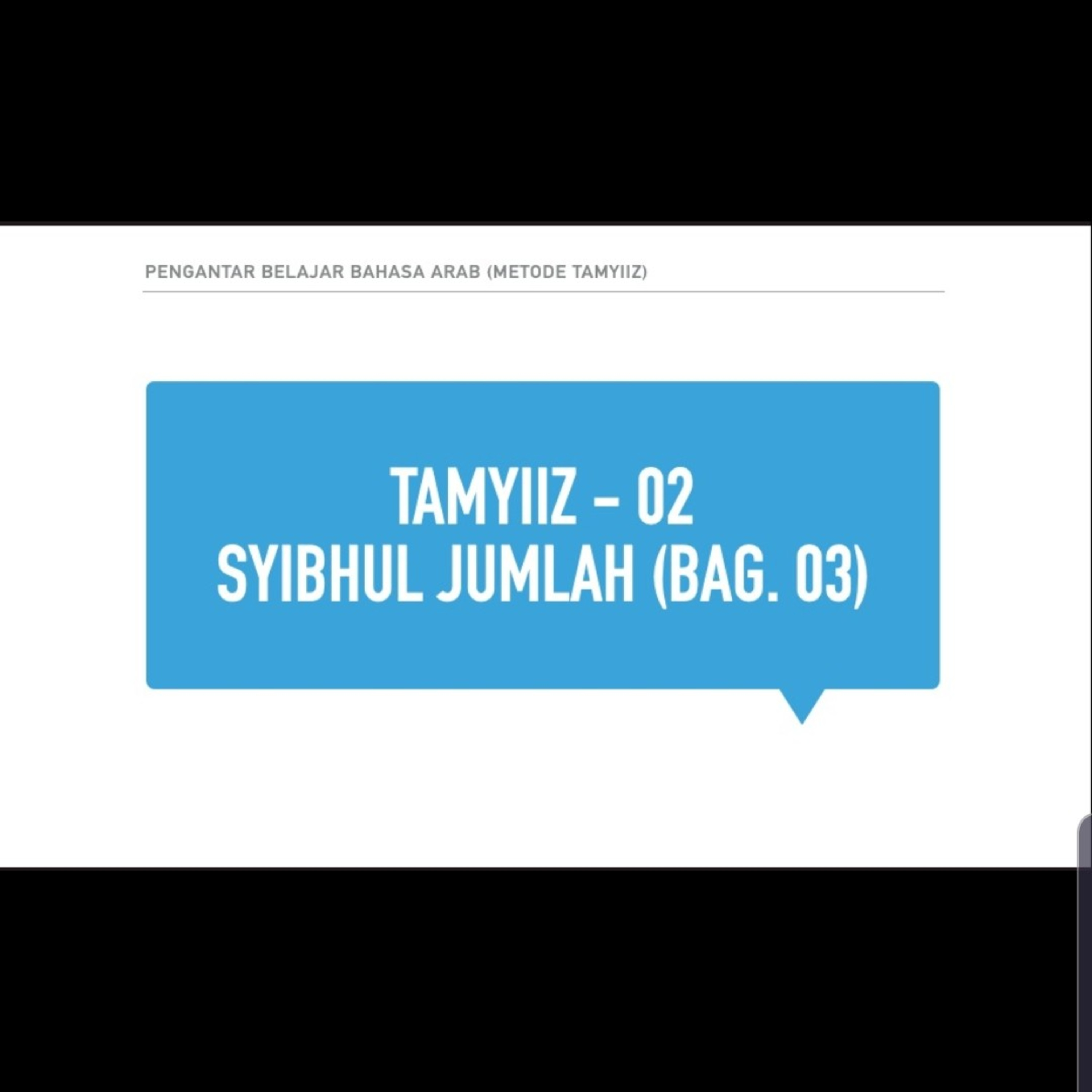 Belajar Bahasa Arab Dasar untuk Pemula