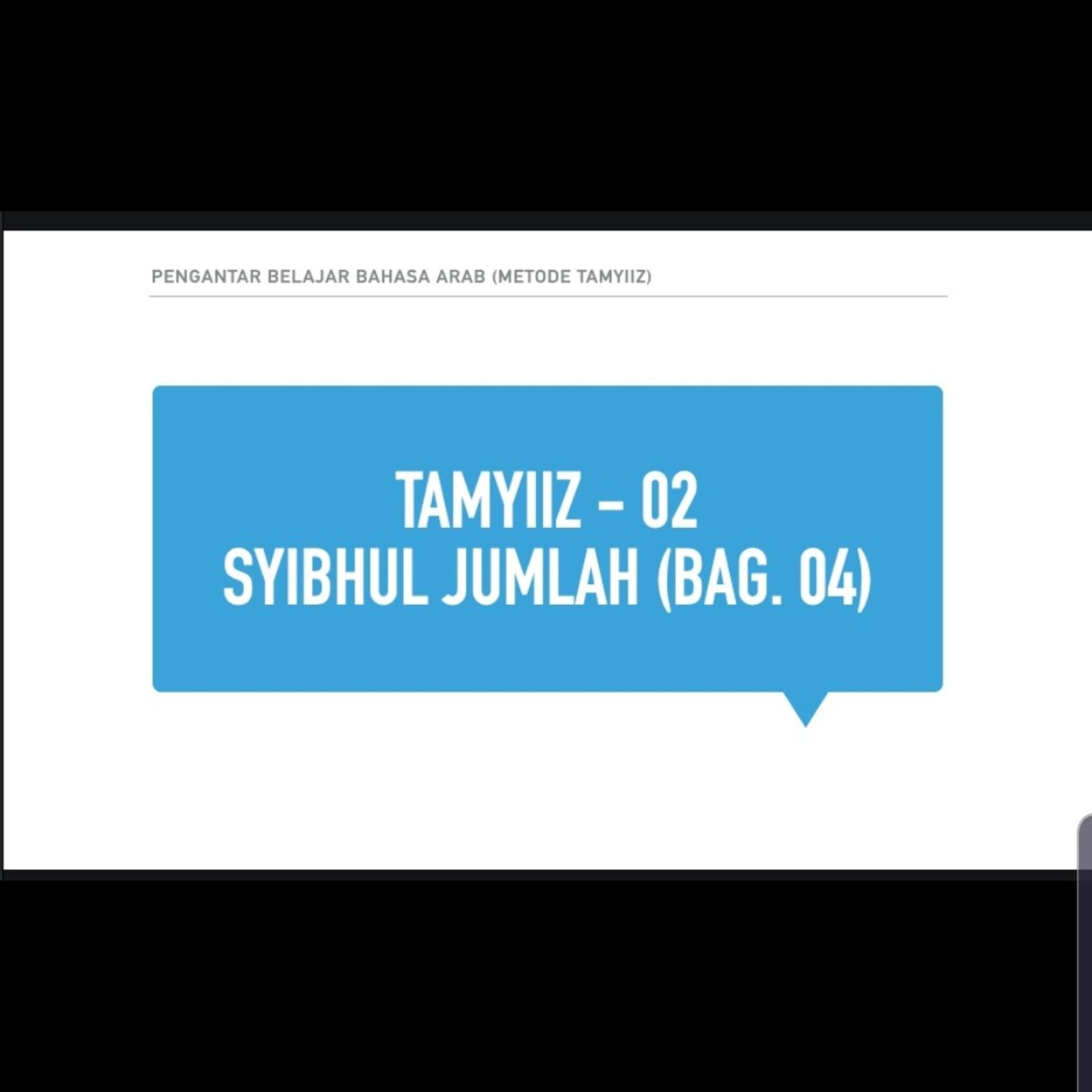 Belajar Bahasa Arab Dasar untuk Pemula