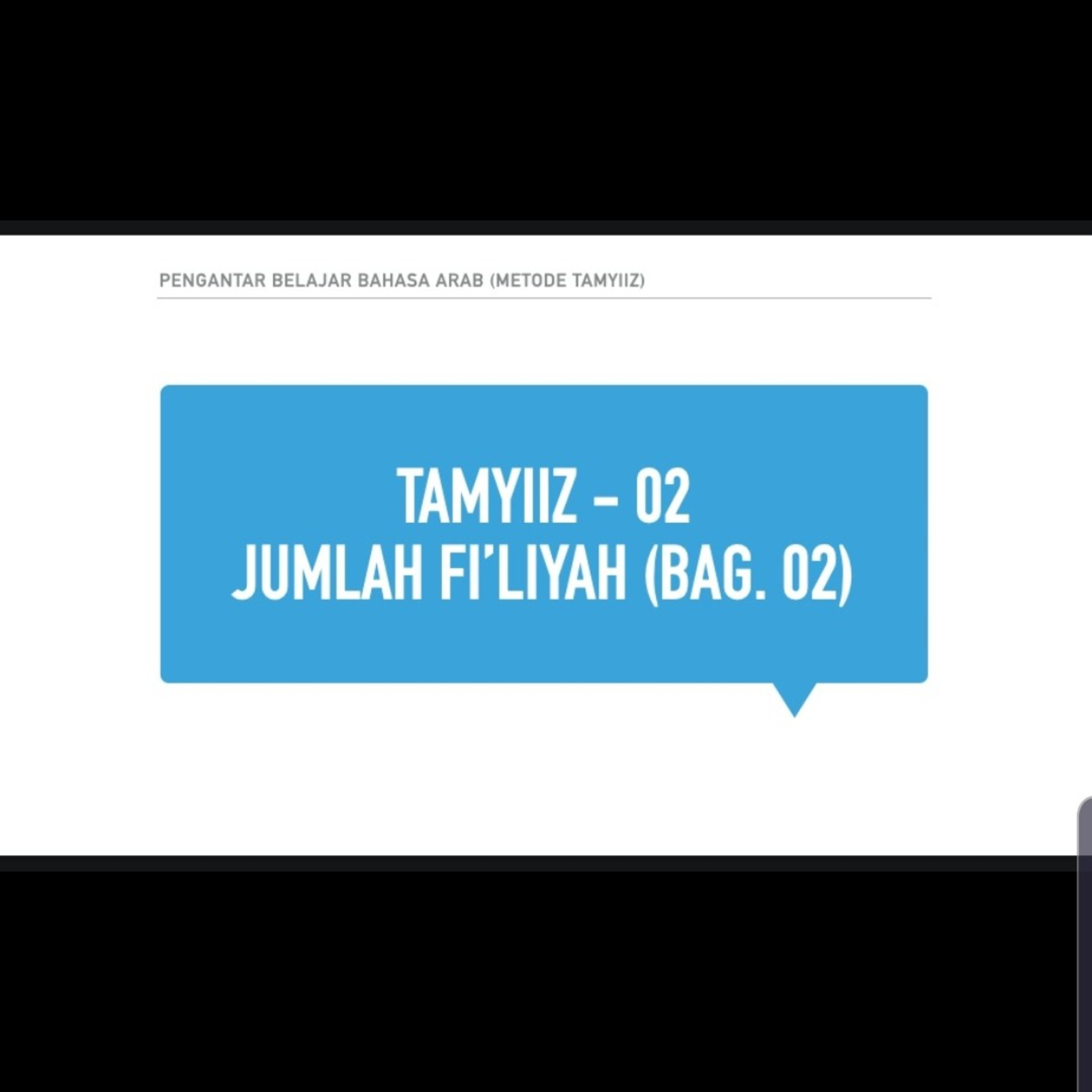 Belajar Bahasa Arab Dasar untuk Pemula