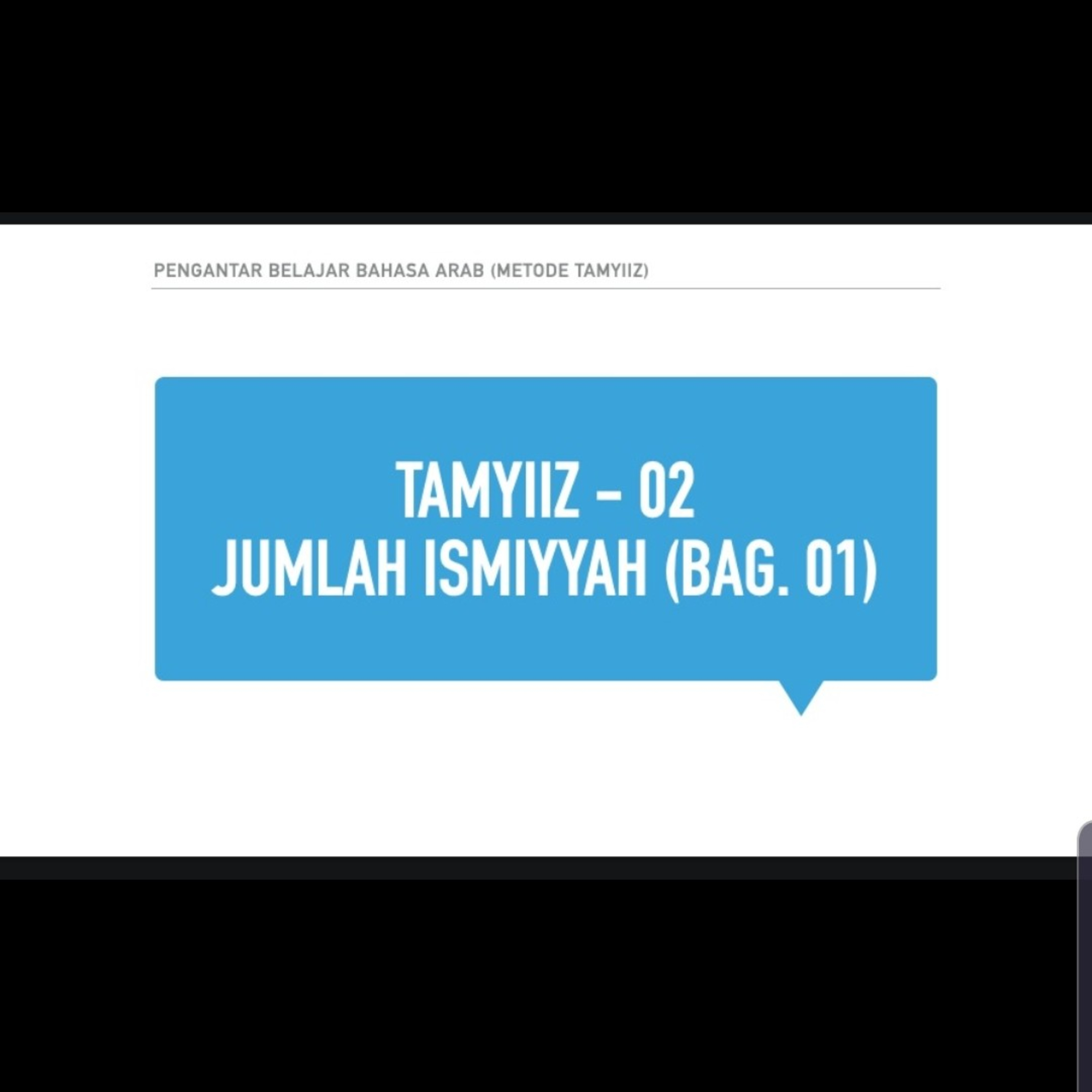 Belajar Bahasa Arab Dasar untuk Pemula