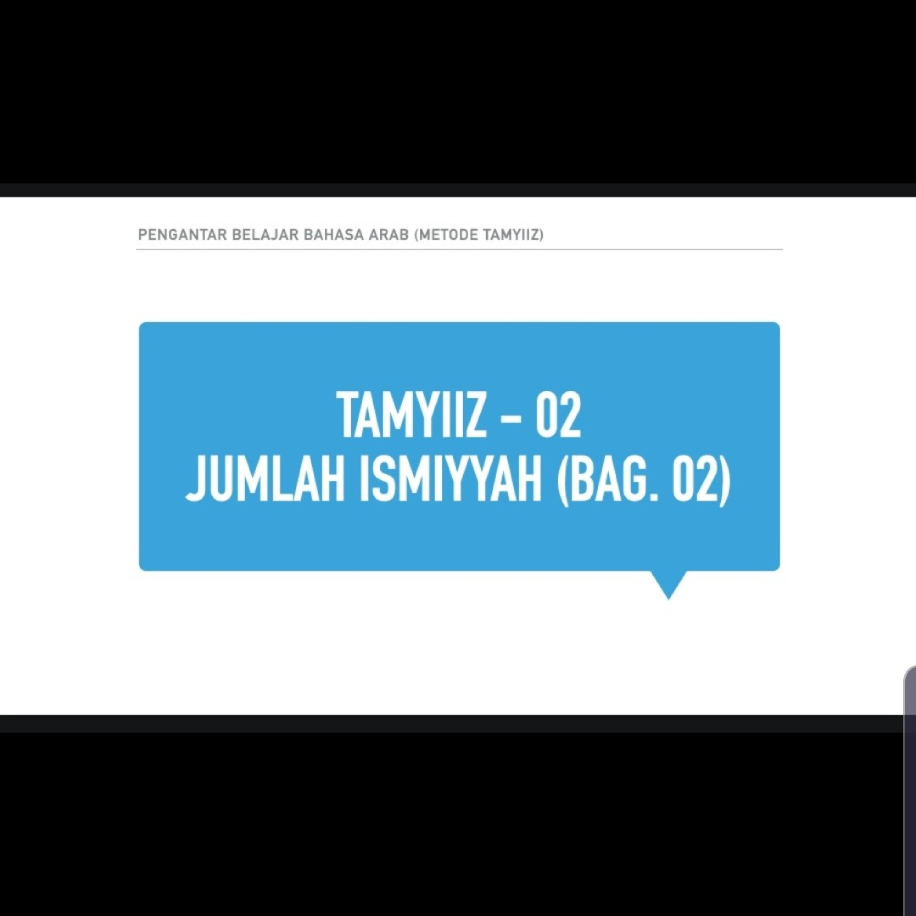 Belajar Bahasa Arab Dasar untuk Pemula