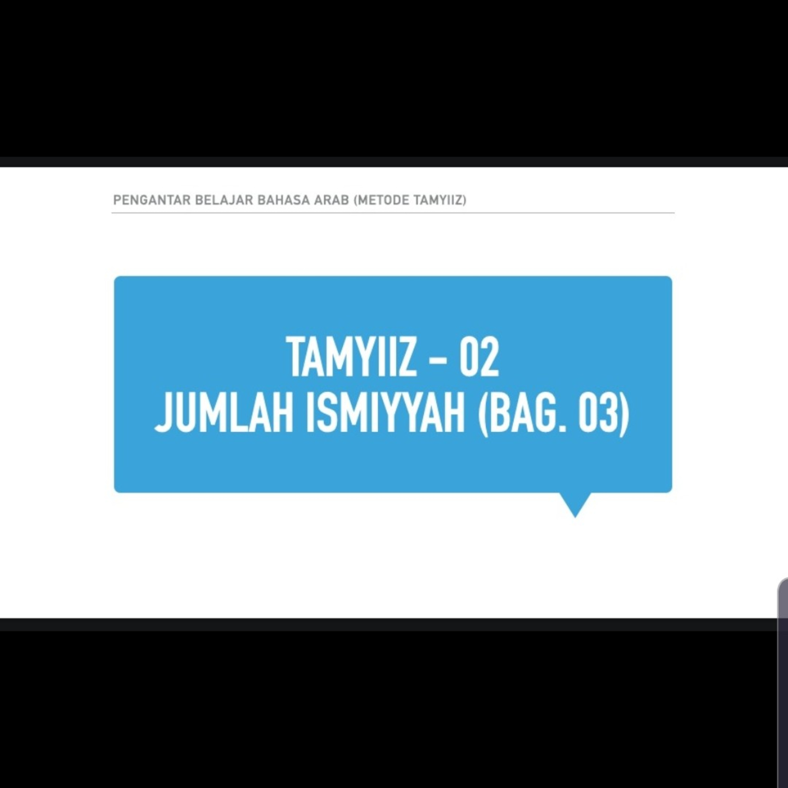 Belajar Bahasa Arab Dasar untuk Pemula