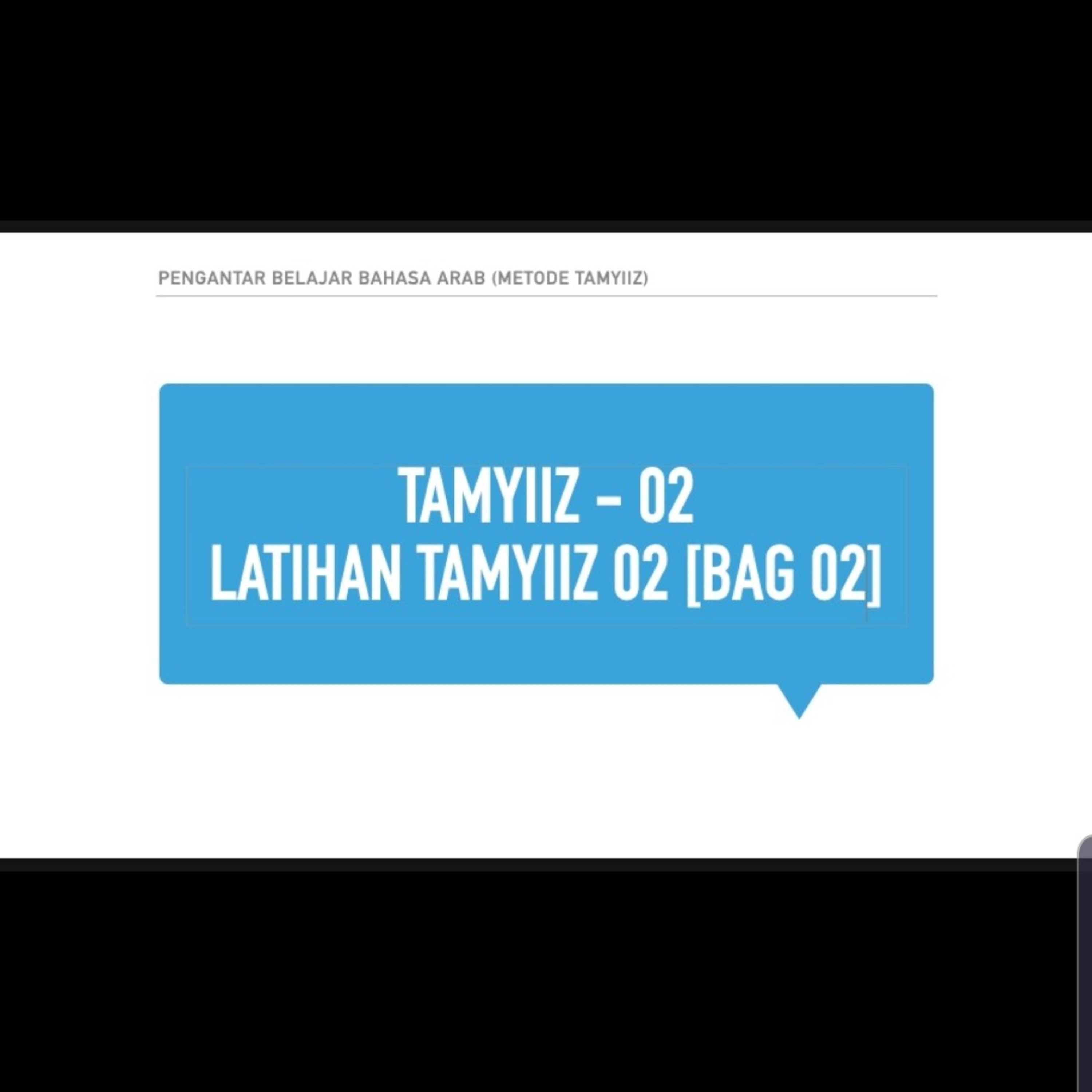 Belajar Bahasa Arab Dasar untuk Pemula