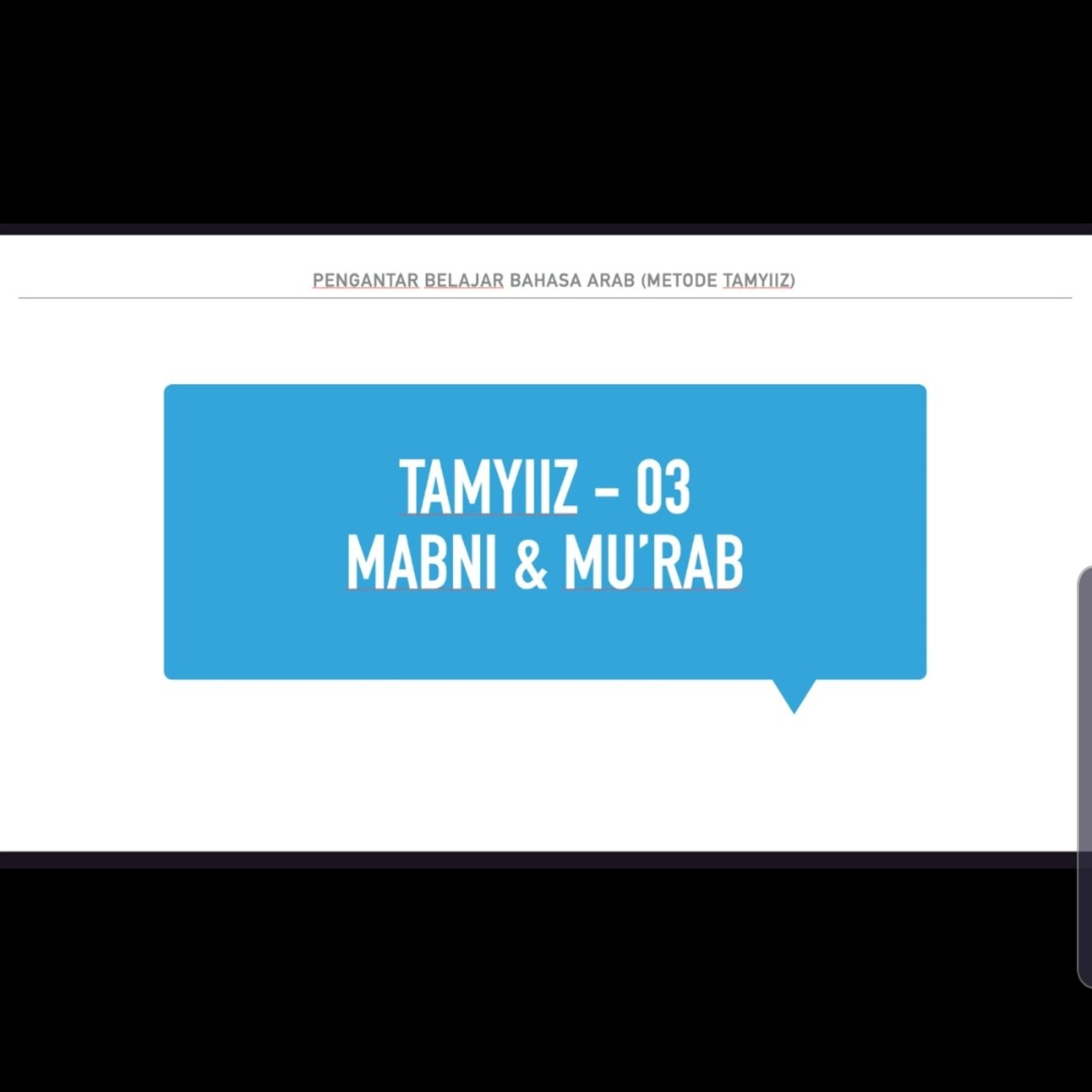 Belajar Bahasa Arab Dasar untuk Pemula