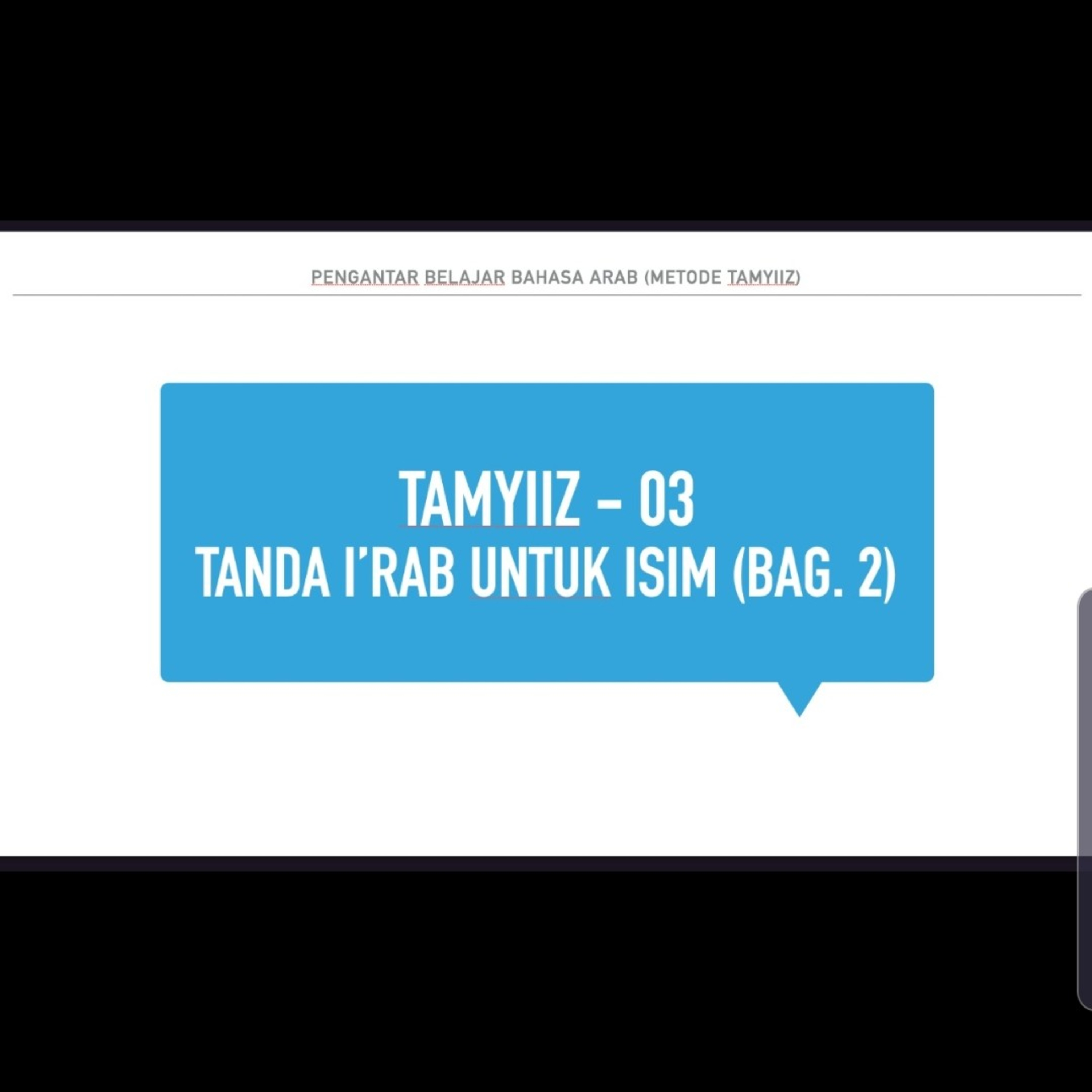 Belajar Bahasa Arab Dasar untuk Pemula
