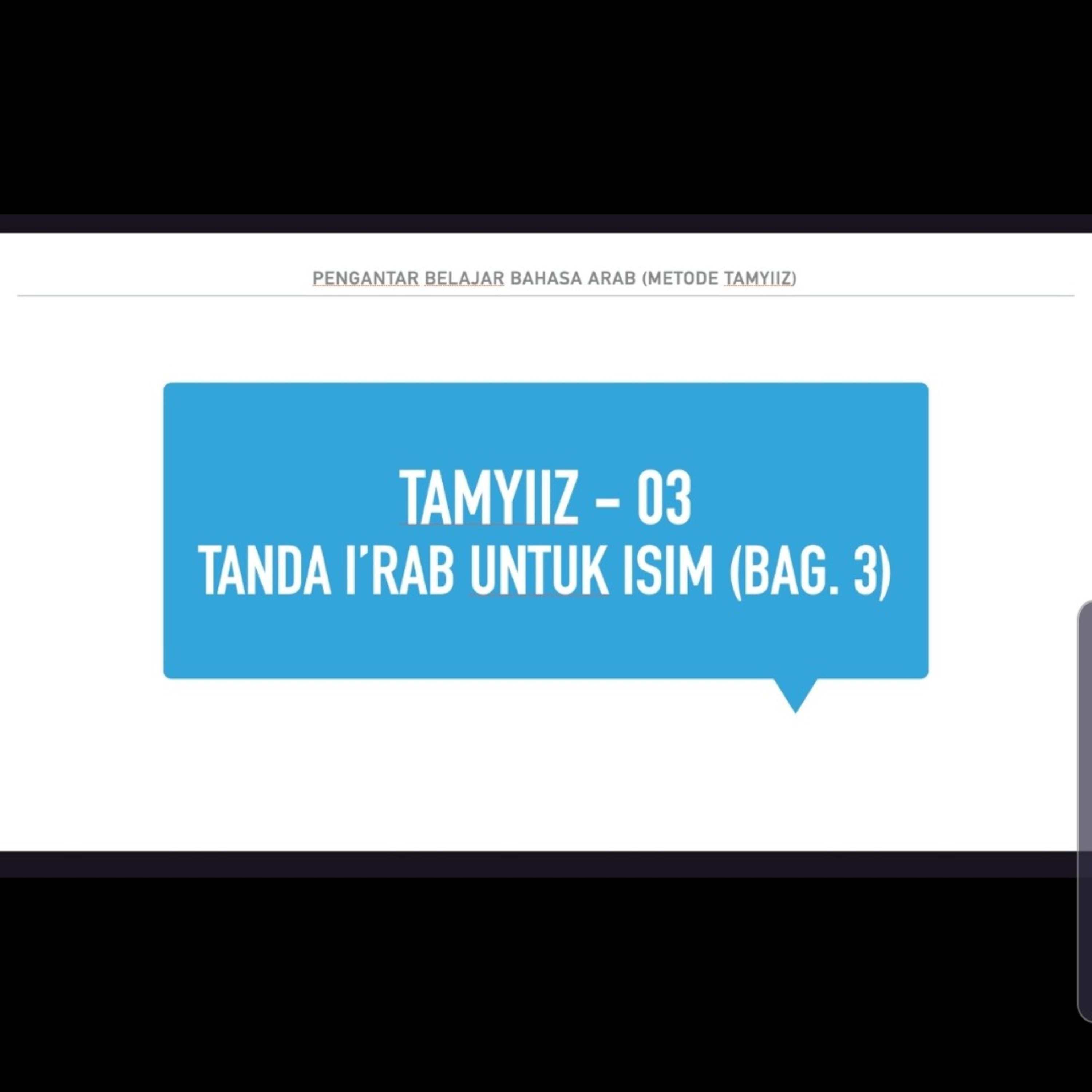 Belajar Bahasa Arab Dasar untuk Pemula