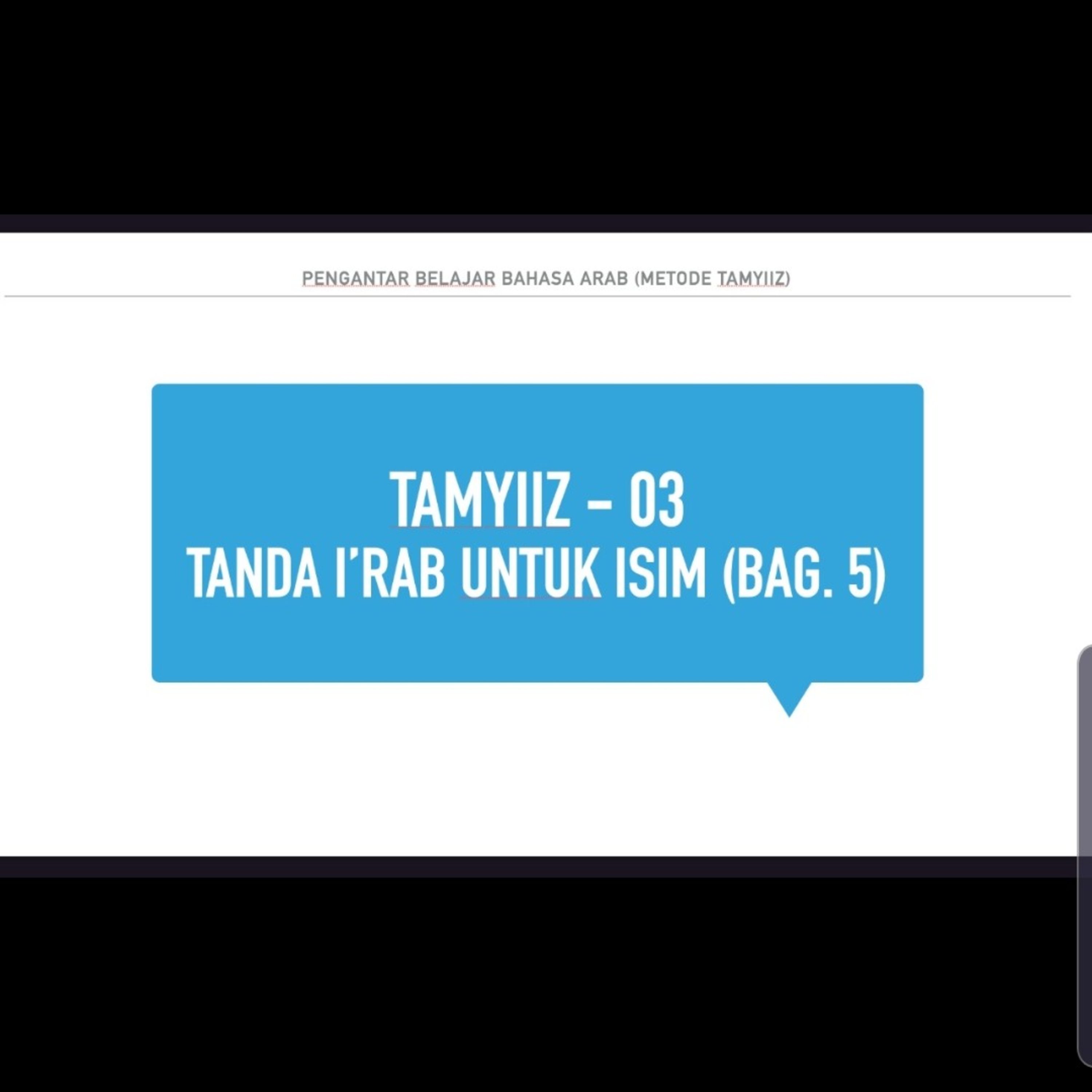 Belajar Bahasa Arab Dasar untuk Pemula
