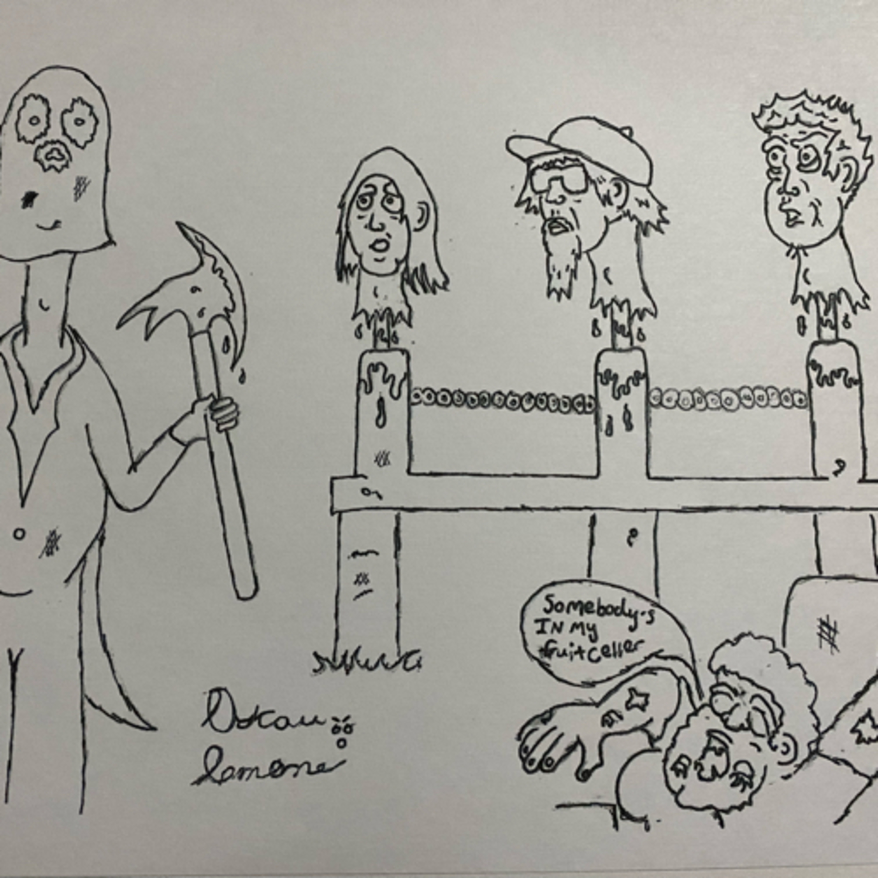 Oscar Lemone and the Ostrich People