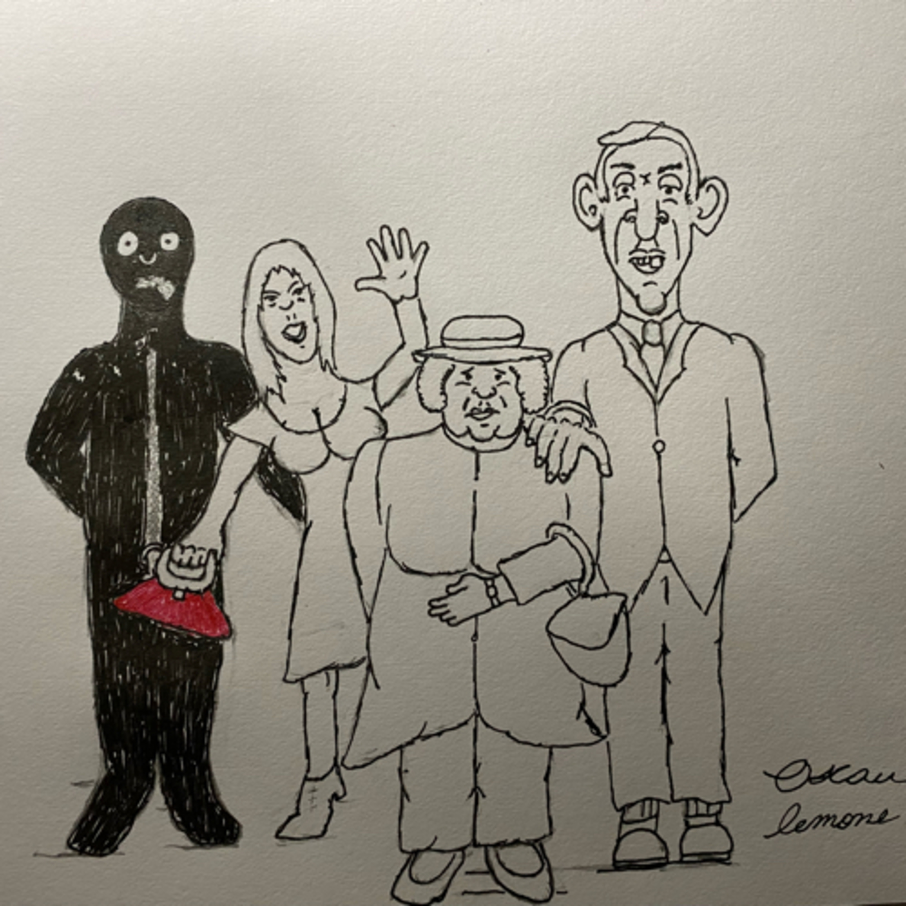 Oscar Lemone and the Ostrich People