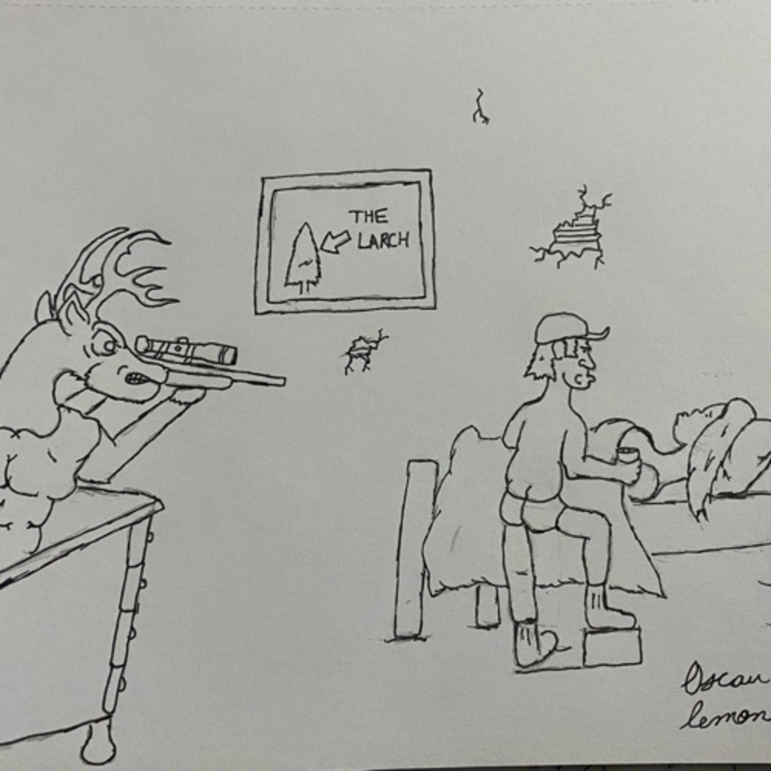 Oscar Lemone and the Ostrich People