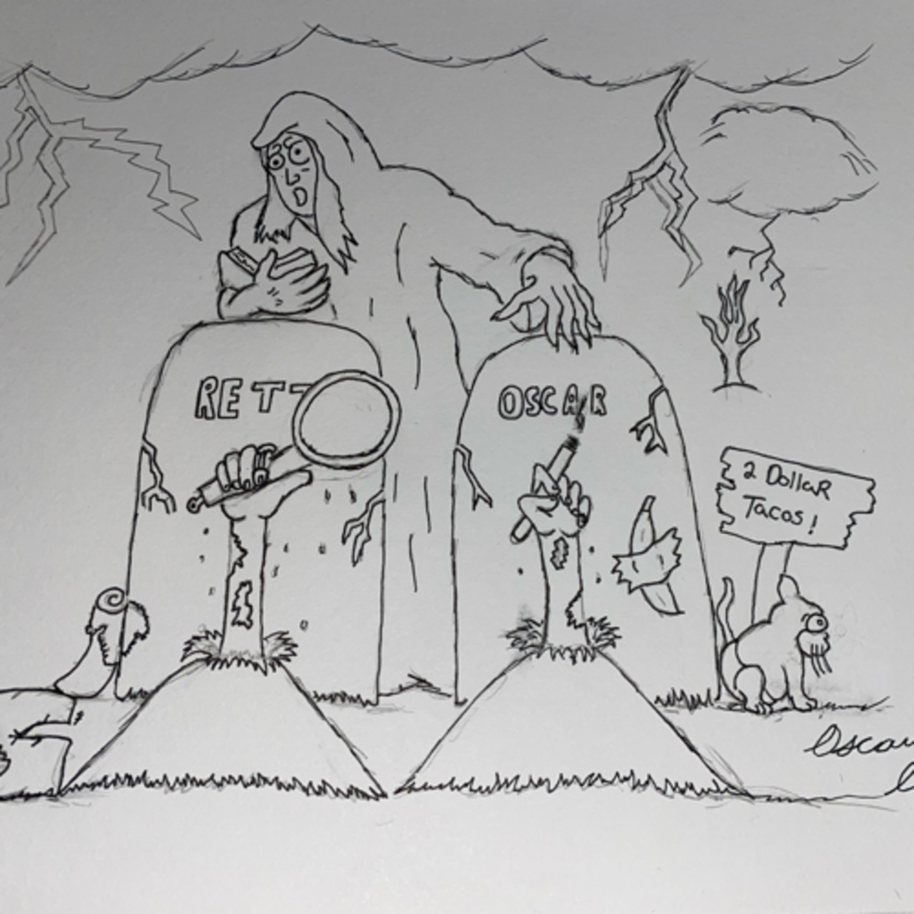 Oscar Lemone and the Ostrich People