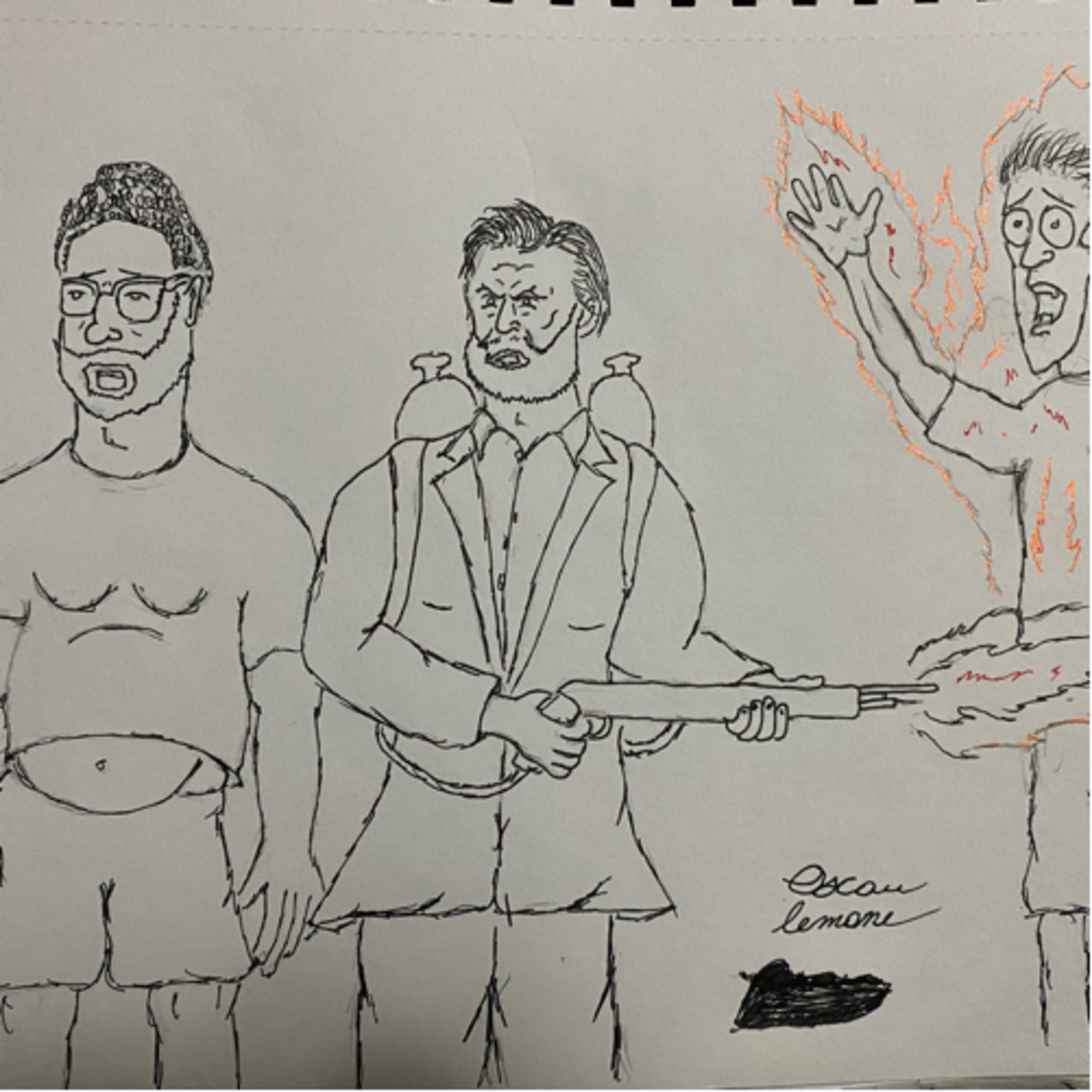 Oscar Lemone and the Ostrich People