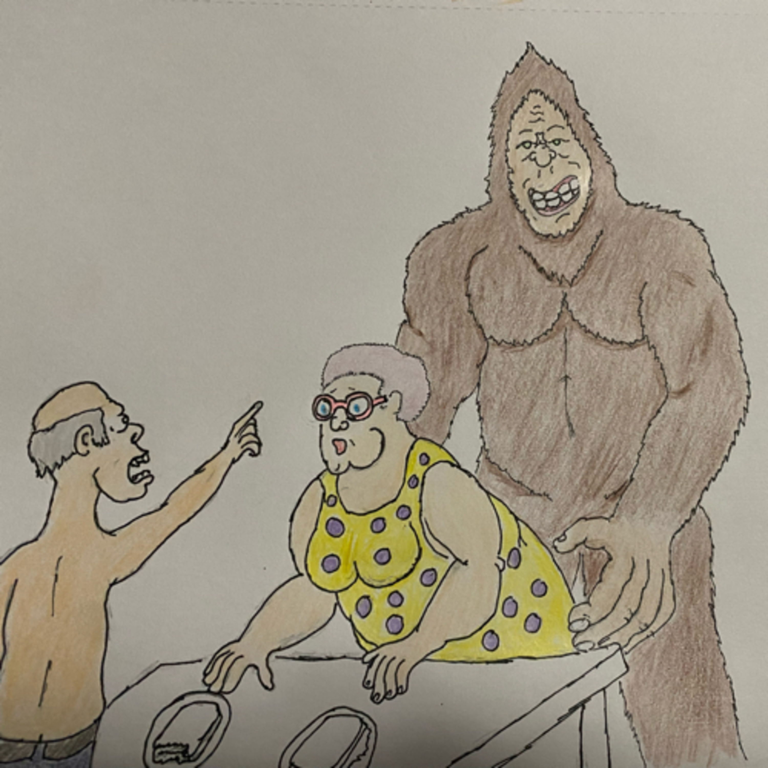 Oscar Lemone and the Ostrich People