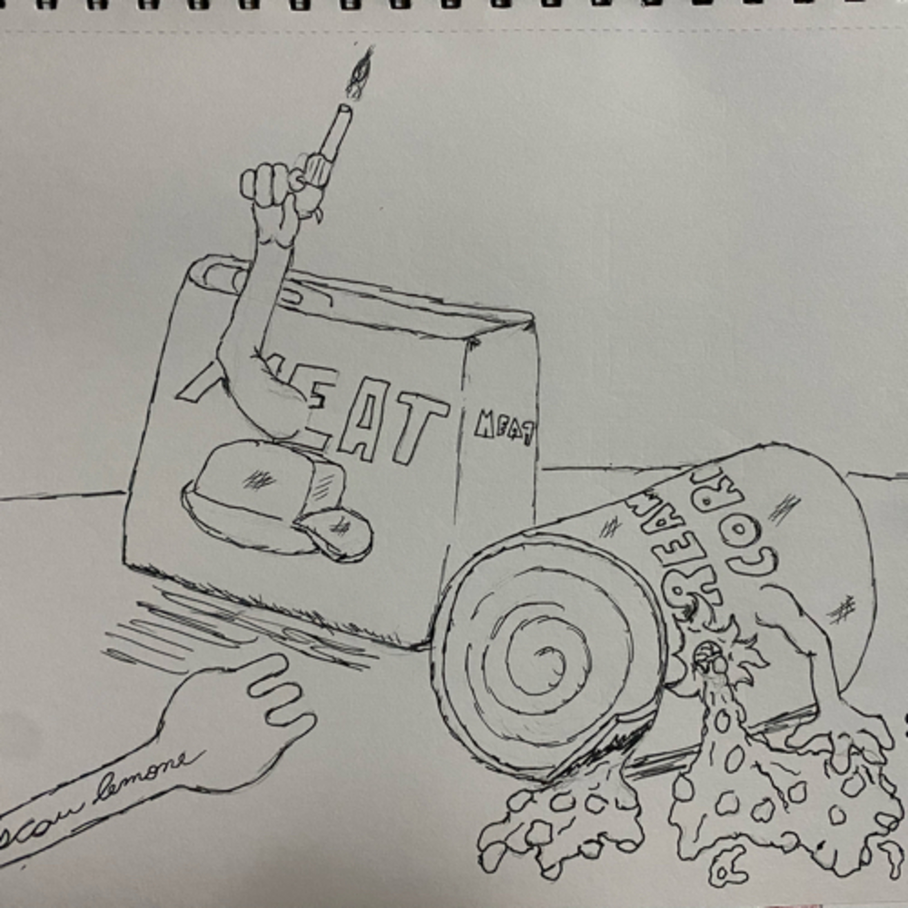 Oscar Lemone and the Ostrich People