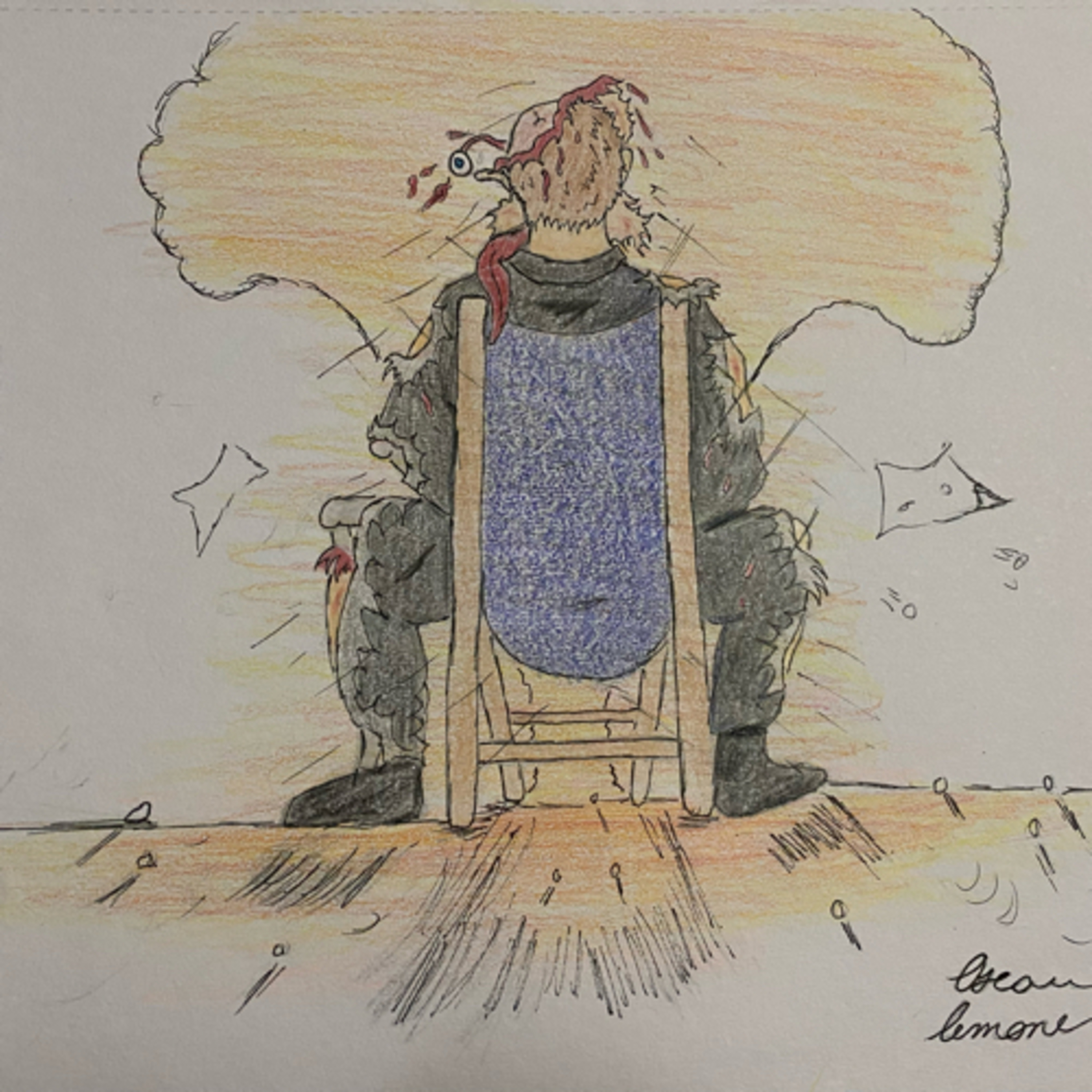 Oscar Lemone and the Ostrich People