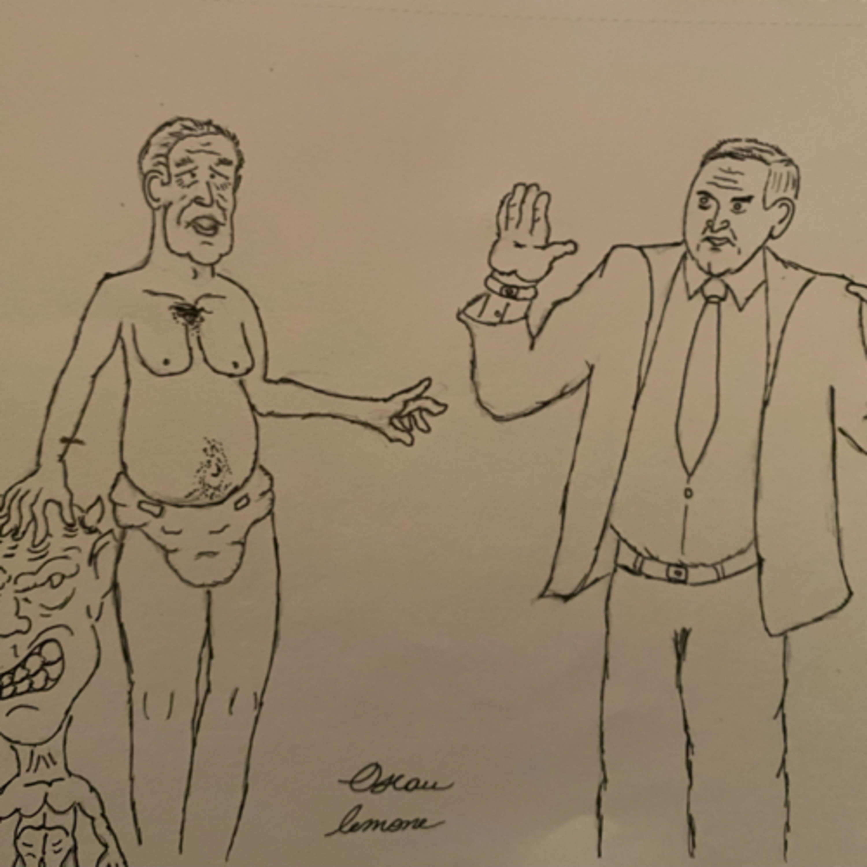 Oscar Lemone and the Ostrich People