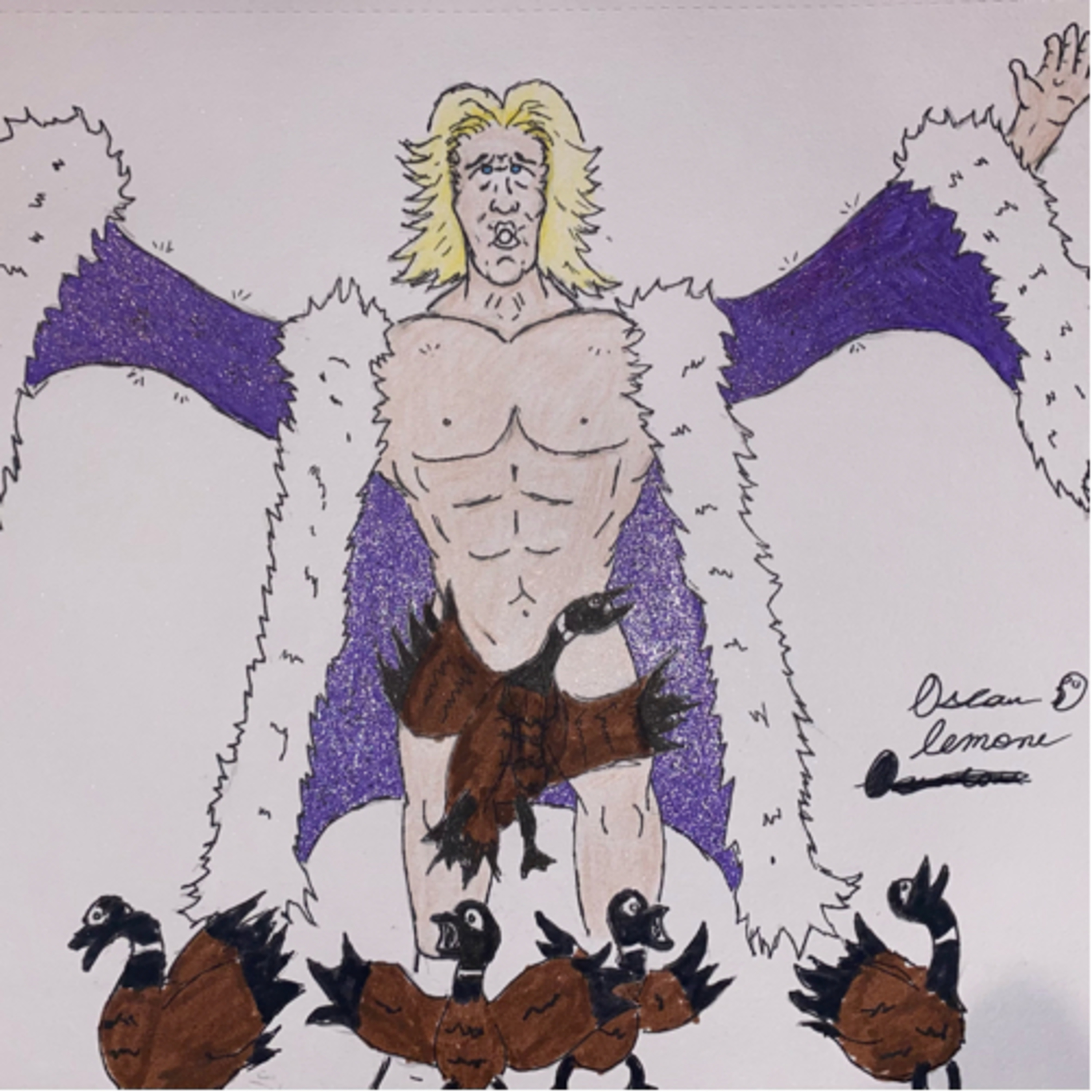 Oscar Lemone and the Ostrich People