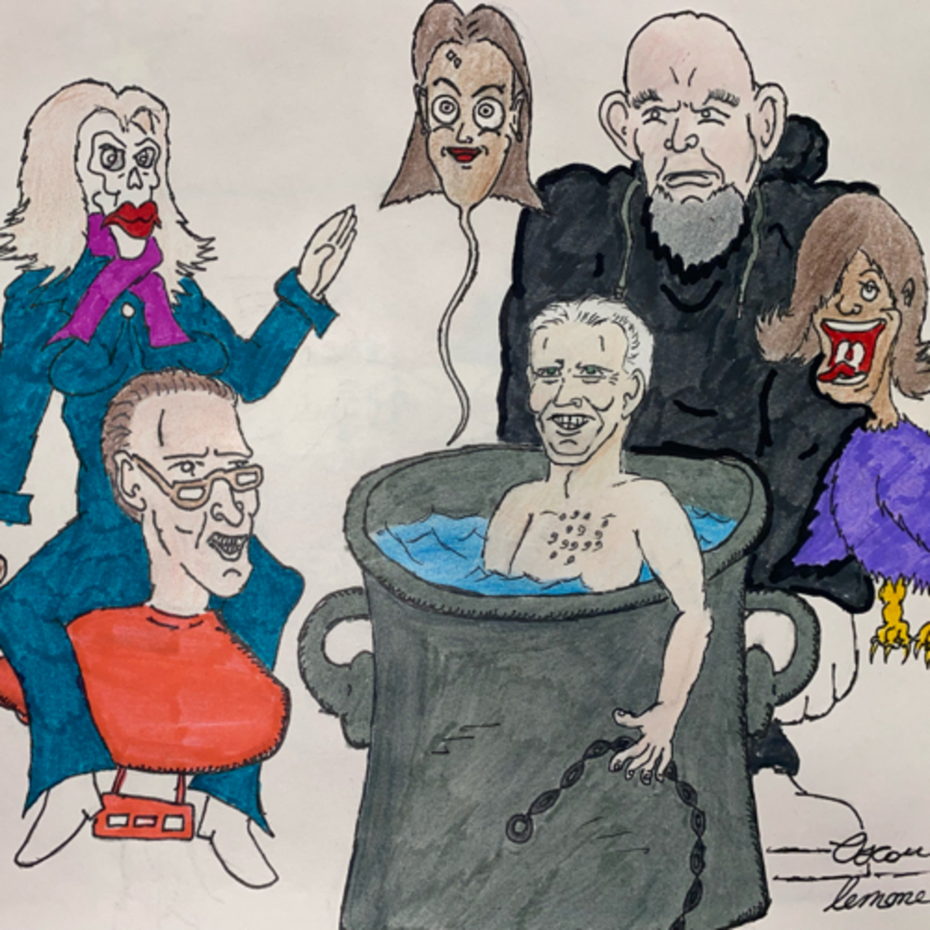 Oscar Lemone and the Ostrich People