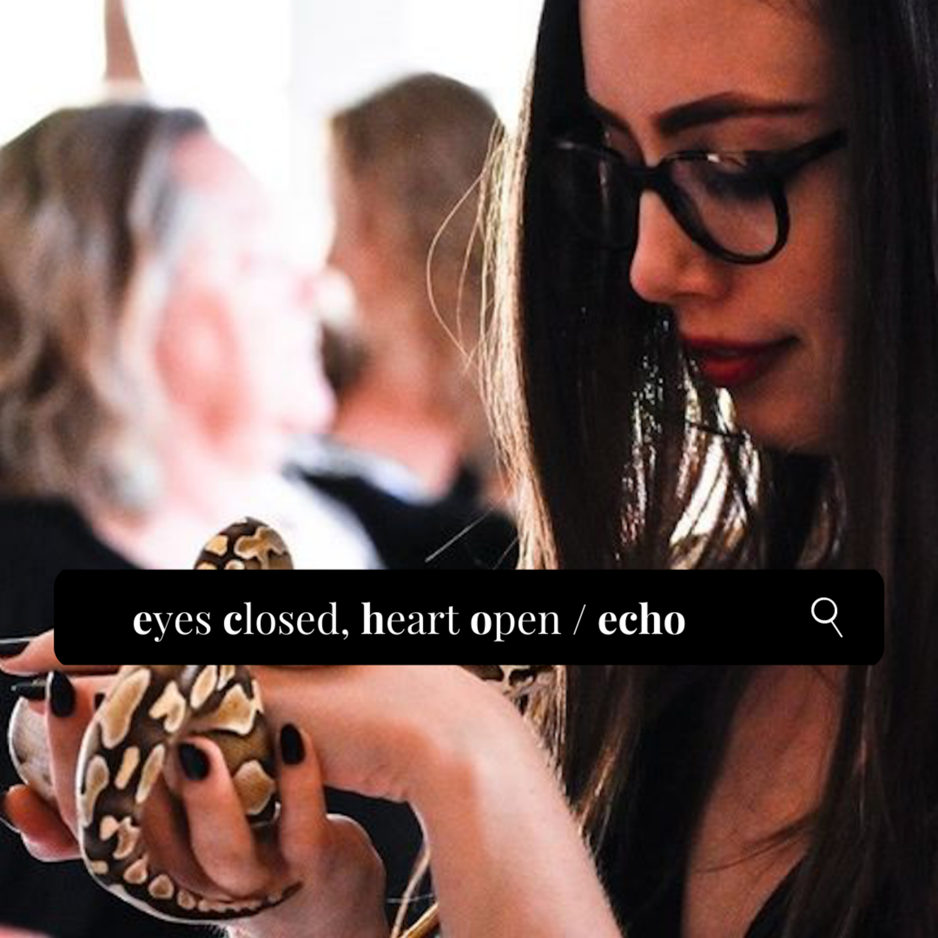 Eyes Closed, Heart Open: Echo by Capucine F