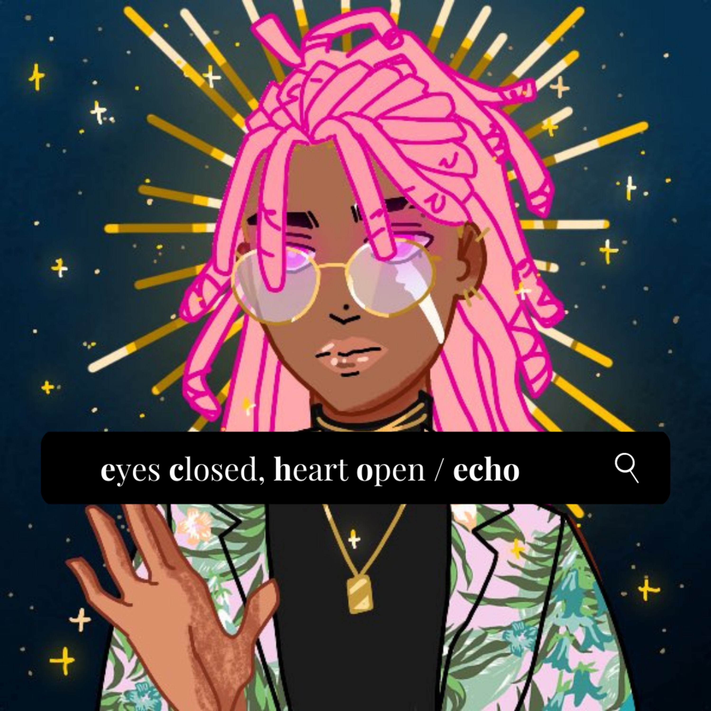 Eyes Closed, Heart Open: Echo by Capucine F