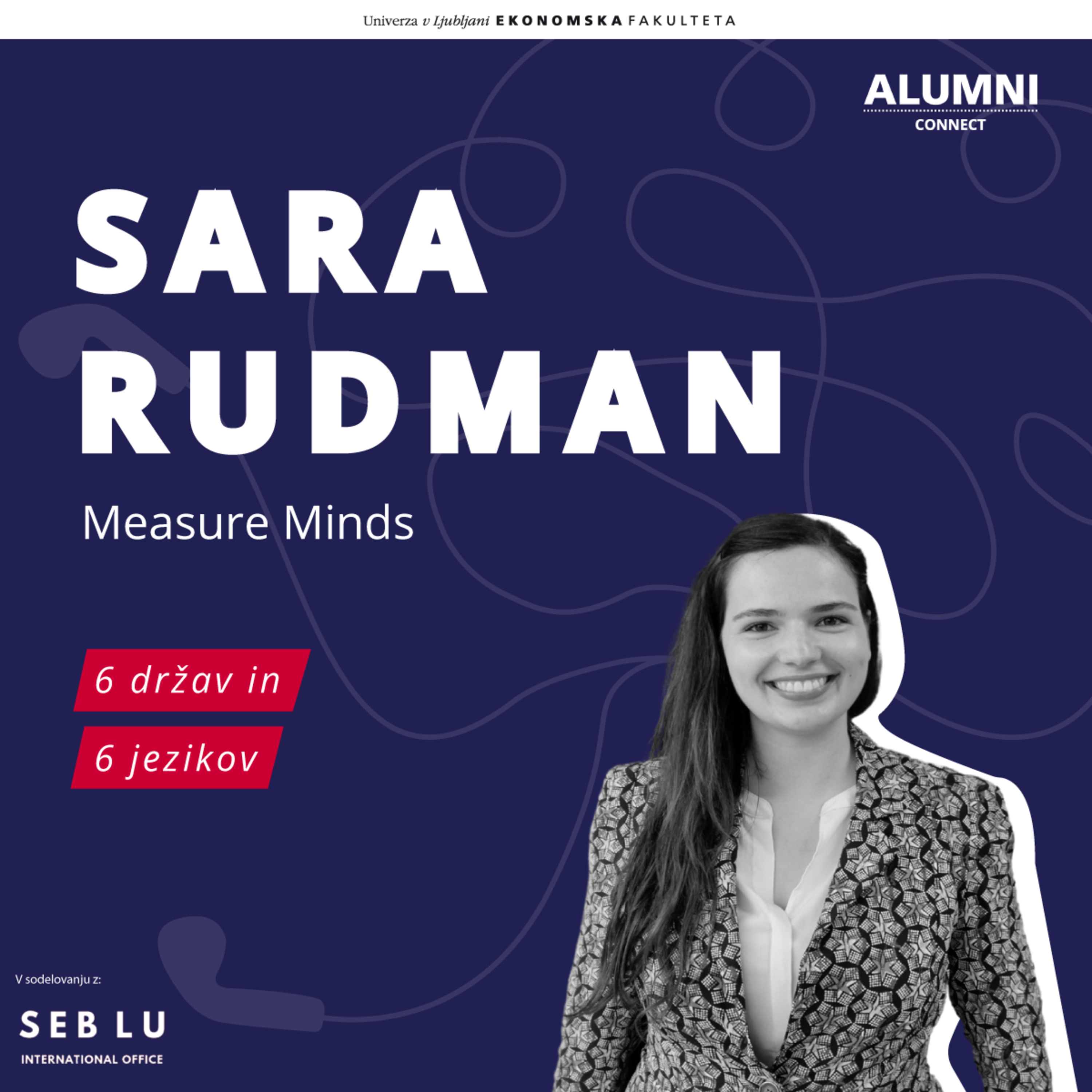 #13 epizoda: Sara Rudman, Measure Minds - 6 držav in 6 jezikov episode artwork