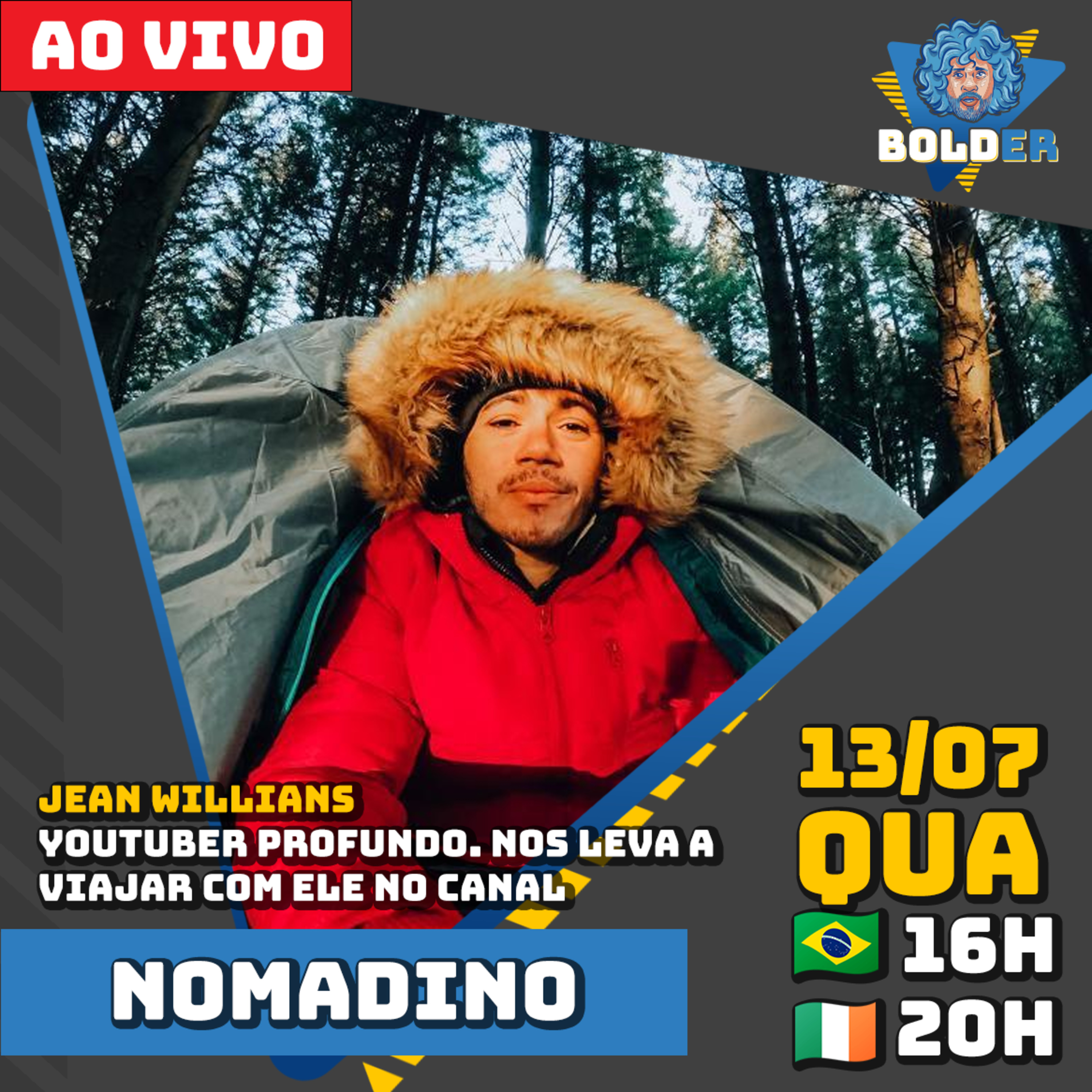 NOMADINO (Jean Willians) | Bolder Podcast 120 episode artwork