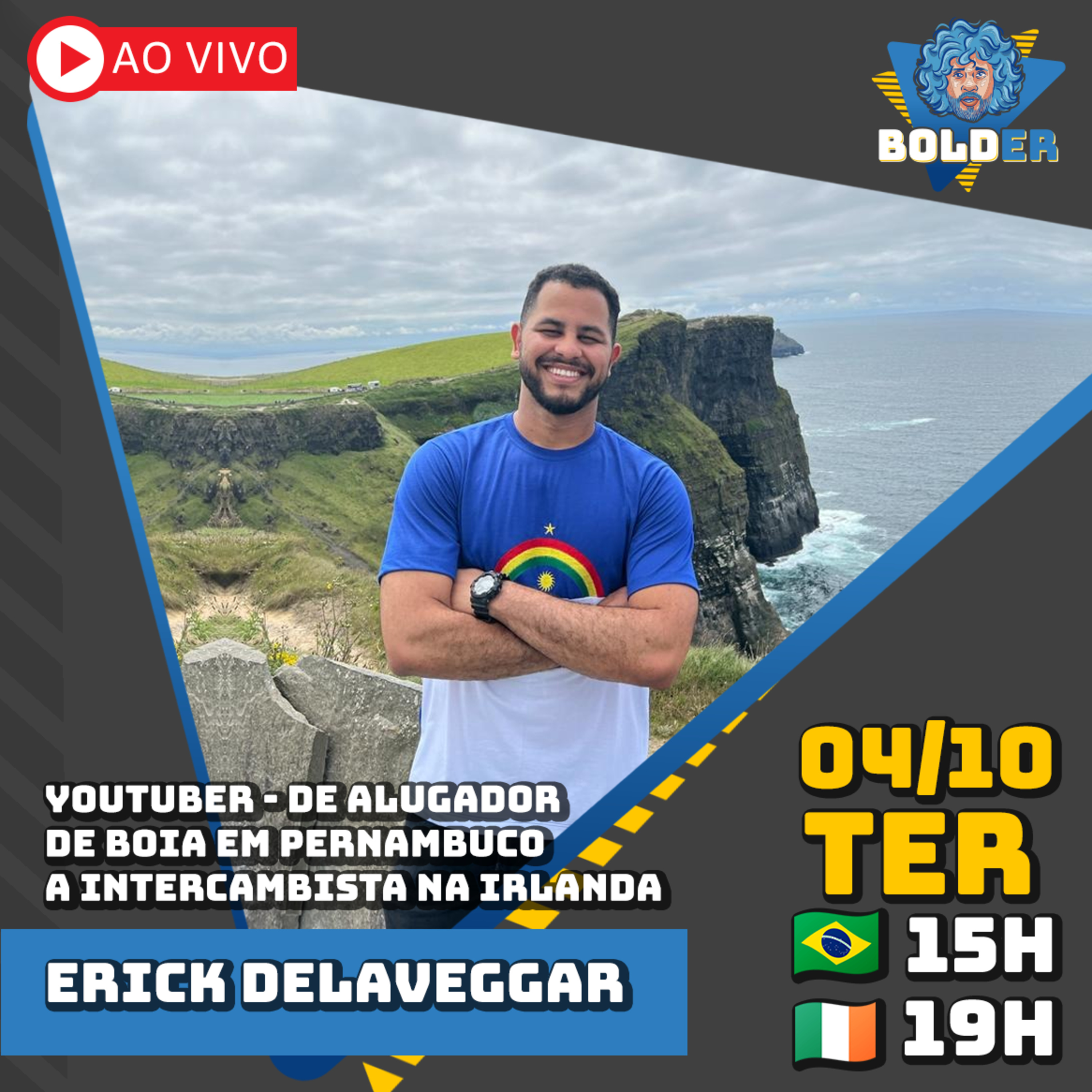 De Alugador de Boia a Intercambista - Erick Delaveggar | Bolder Podcast 154 episode artwork