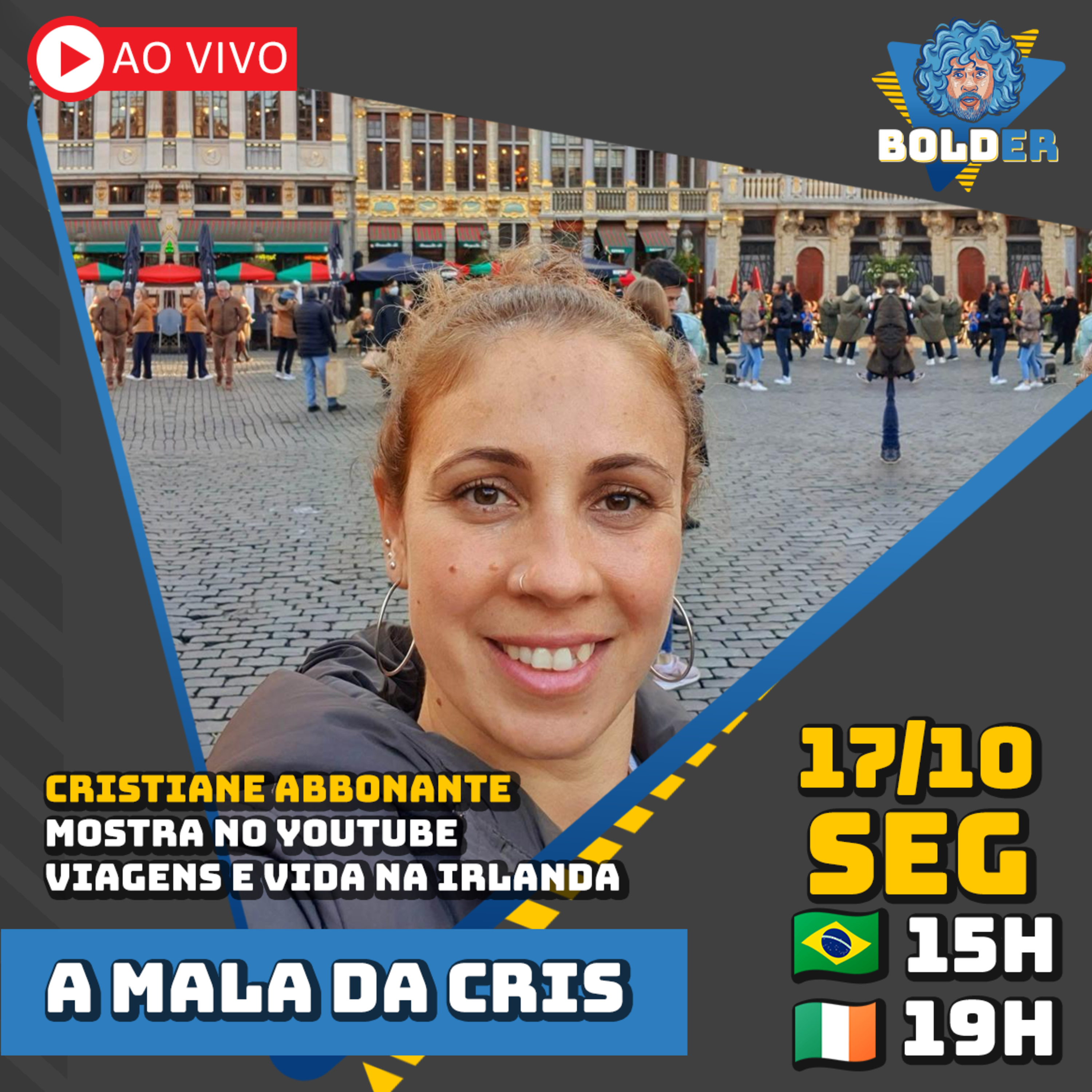 Sofreu um AVC e Vida na Irlanda - A MALA DA CRIS - Cristiane Abbonante | Bolder Podcast 158 episode artwork
