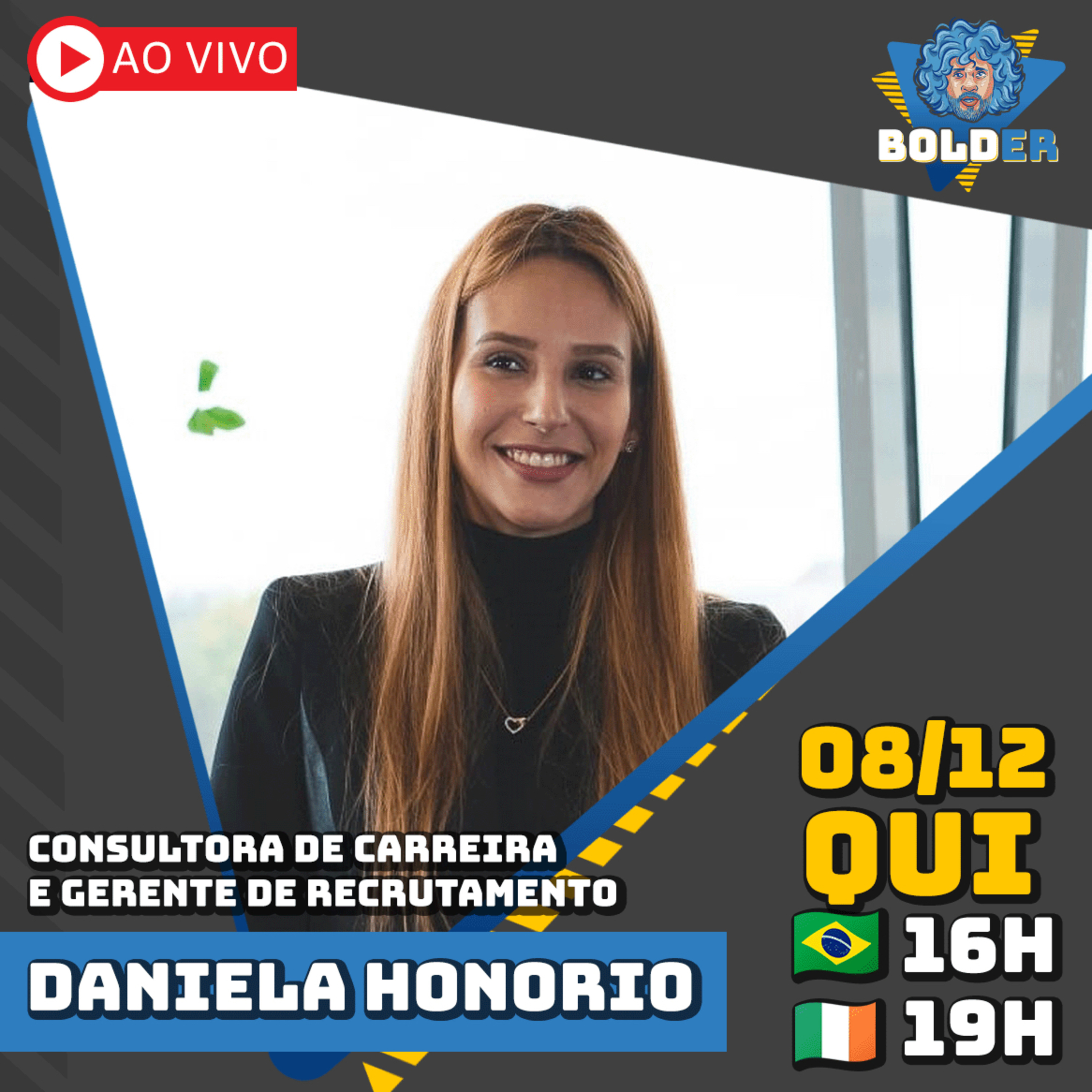 COMO CONSEGUIR UM TRABALHO NA EUROPA - Daniela Honorio | Bolder Podcast 180 episode artwork