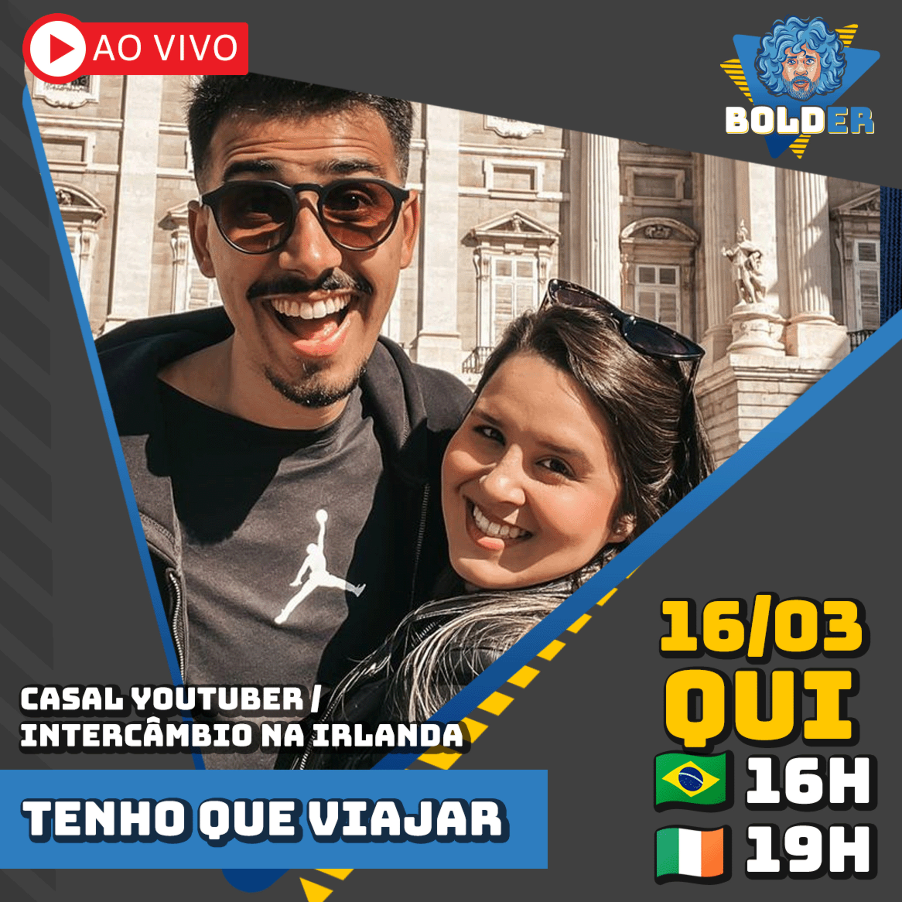 ​TENHO QUE VIAJAR (INTERCÂMBIO NA IRLANDA) | Bolder Podcast 212 episode artwork