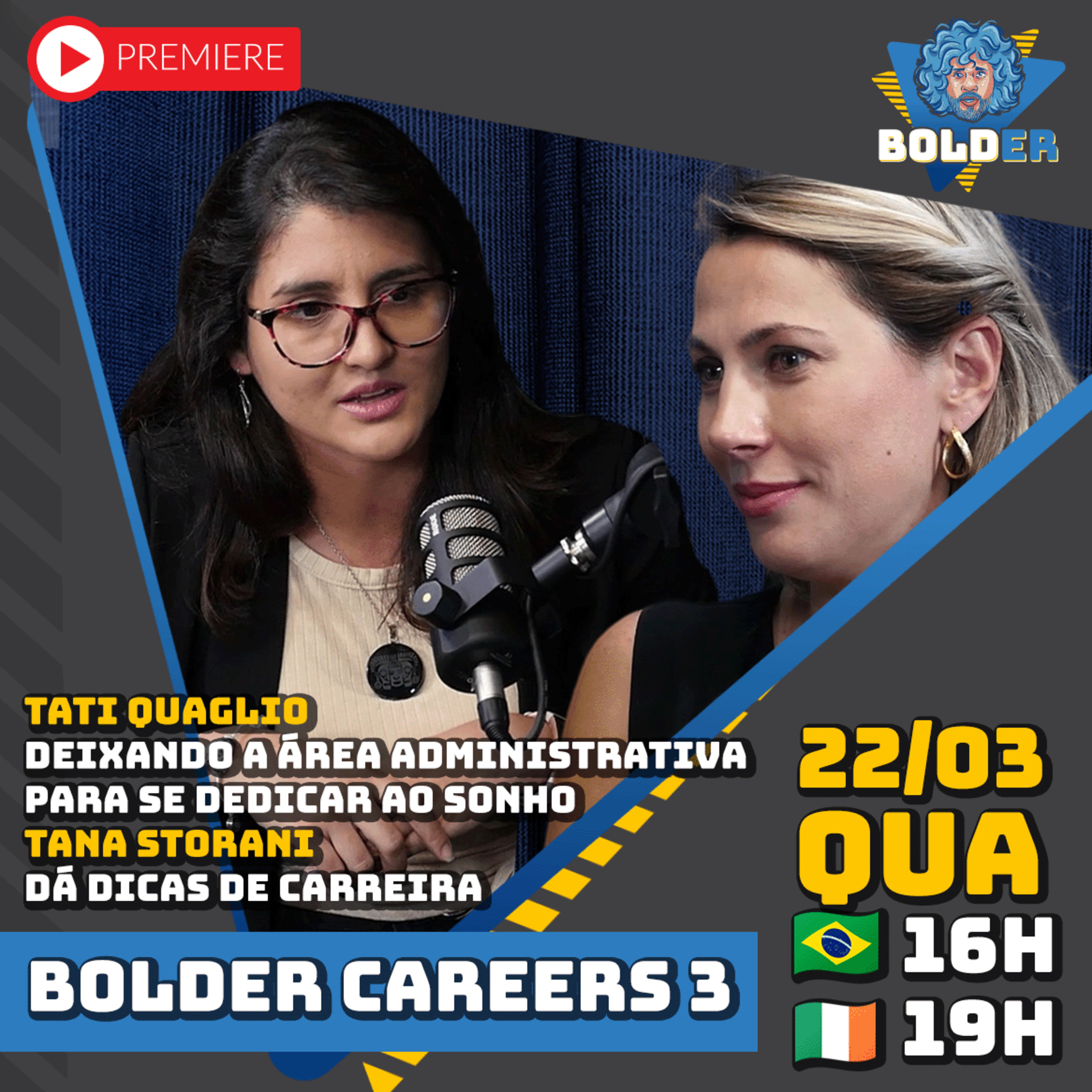 Deixando a Área Administrativa para se Dedicar Ao Sonho - Tati Quaglio | Bolder Careers 3 episode artwork