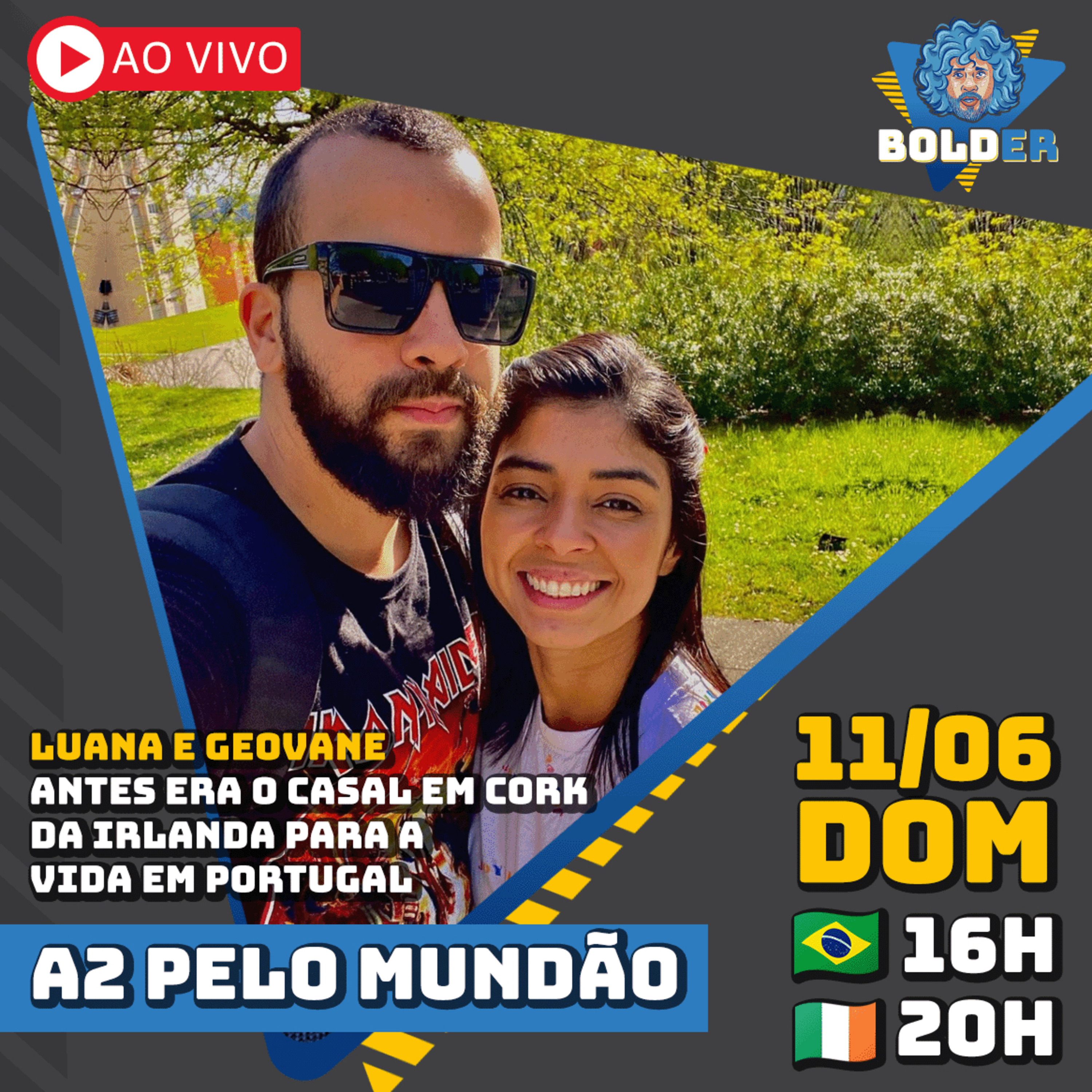 DA IRLANDA PARA PORTUGAL - A2 PELO MUNDÃO | Bolder Podcast 243 episode artwork