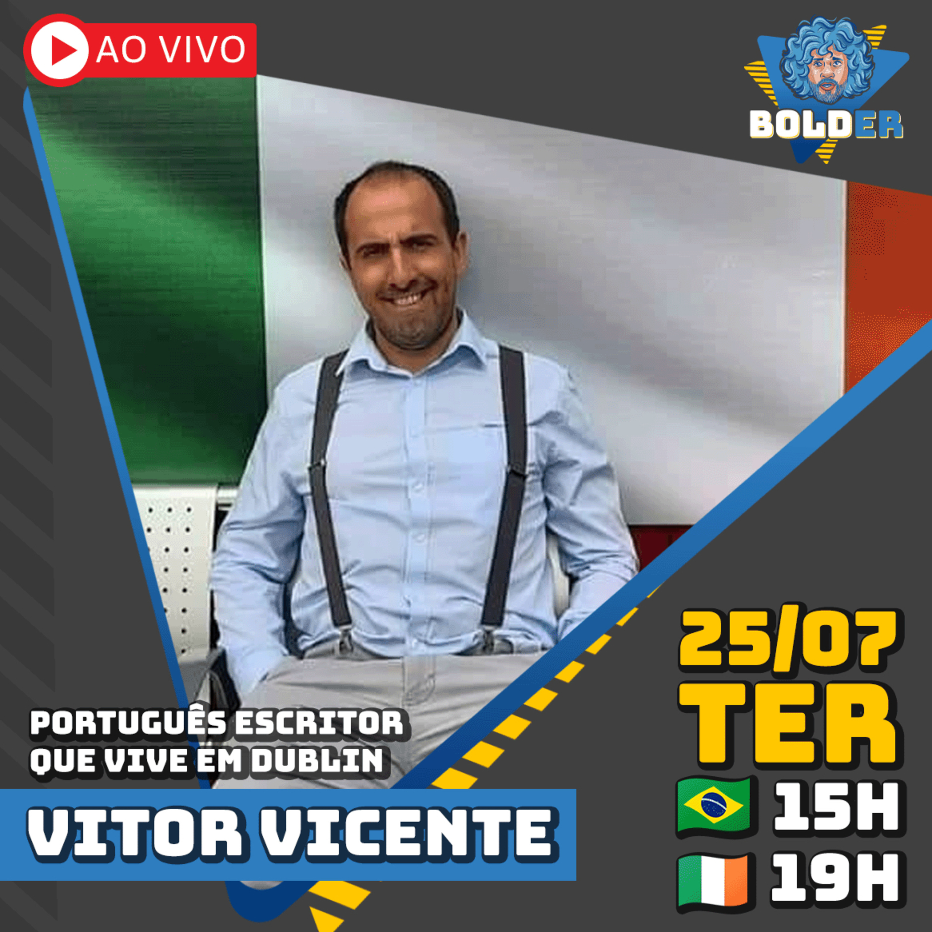 A VIDA DE UM PORTUGUÊS NA IRLANDA - Vitor Vicente | Bolder Podcast 259 episode artwork