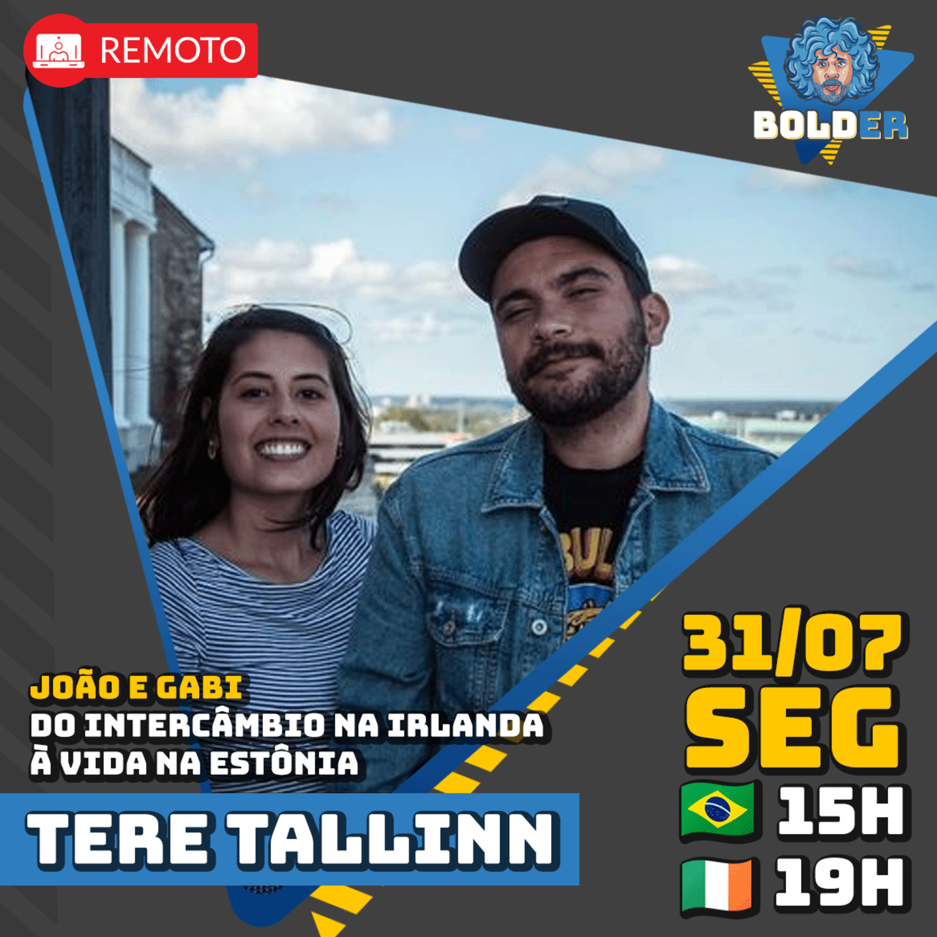 DO INTERCÂMBIO NA IRLANDA À VIDA NA ESTÔNIA 🇪🇪 - Tere Tallin | Bolder Podcast 261 episode artwork