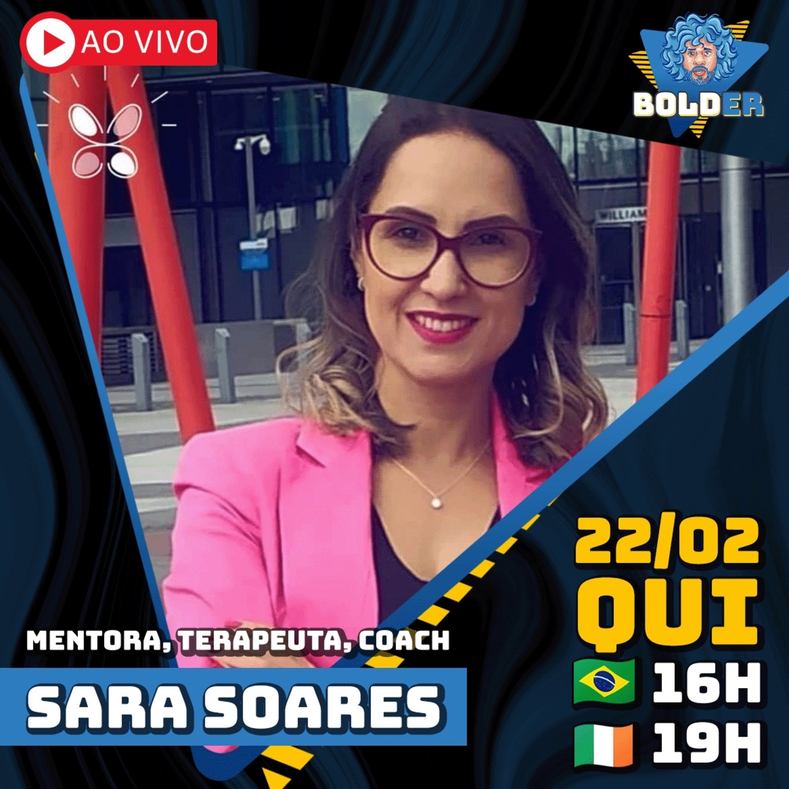 VISTO DE TRABALHO, CARREIRA E VIDA NA IRLANDA - Sara Soares | Bolder Podcast 312 episode artwork