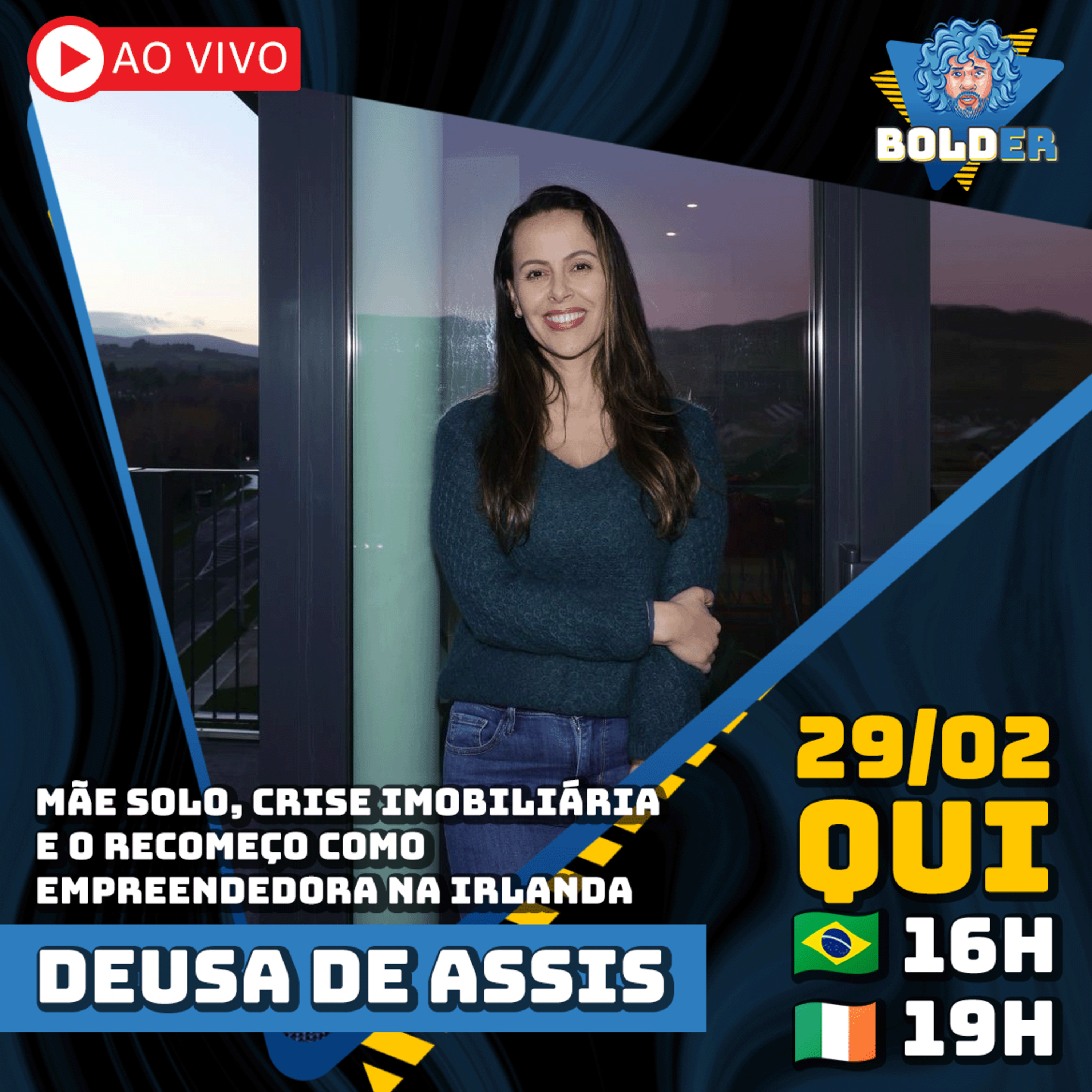 MÃE SOLO E CRISE IMOBILIÁRIA (e o recomeço) - Deusa de Assis | Bolder Podcast 314 episode artwork
