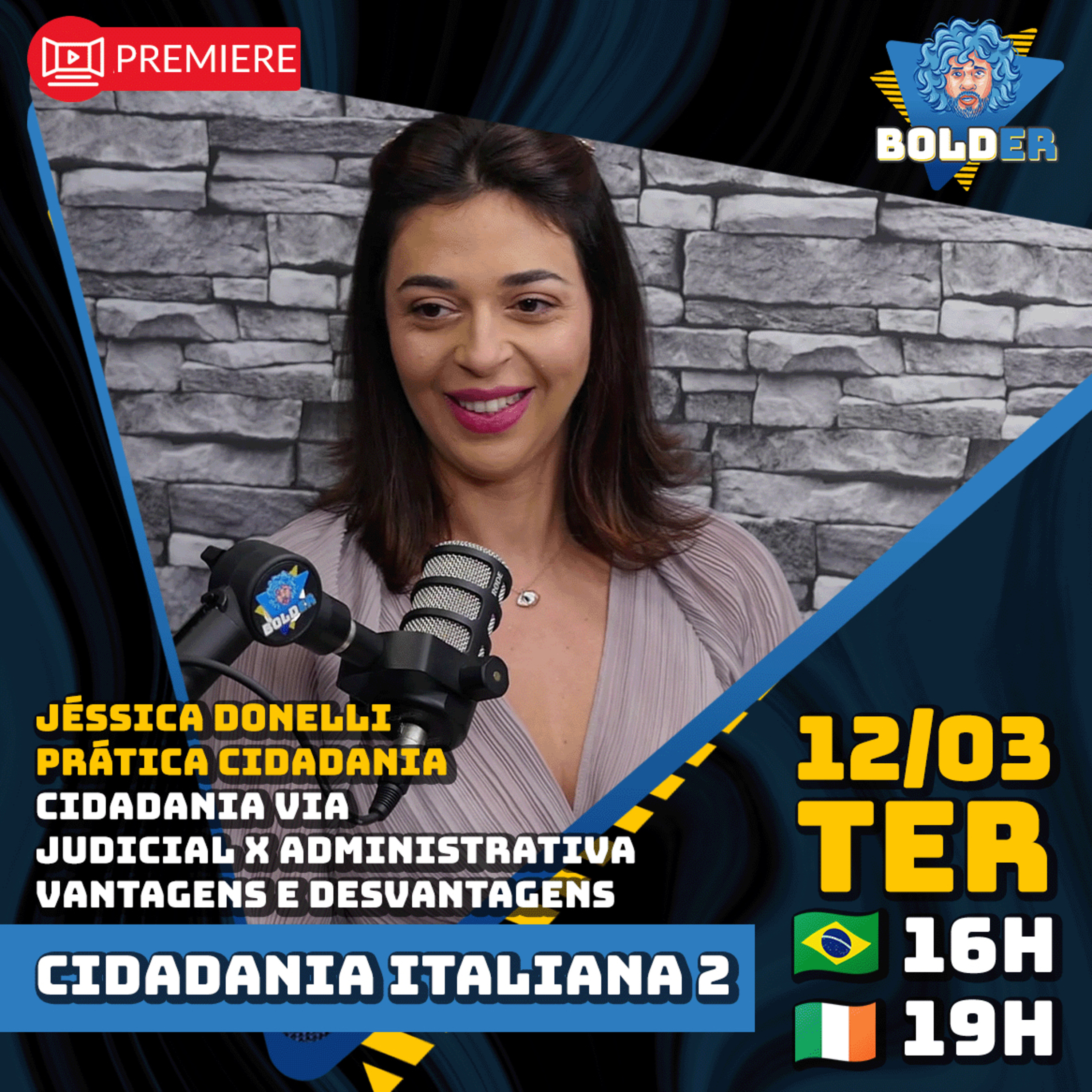 CIDADANIA ITALIANA: Processo Judicial x Administrativo: Qual o Melhor? | Bolder Cidadania Italiana 2 episode artwork